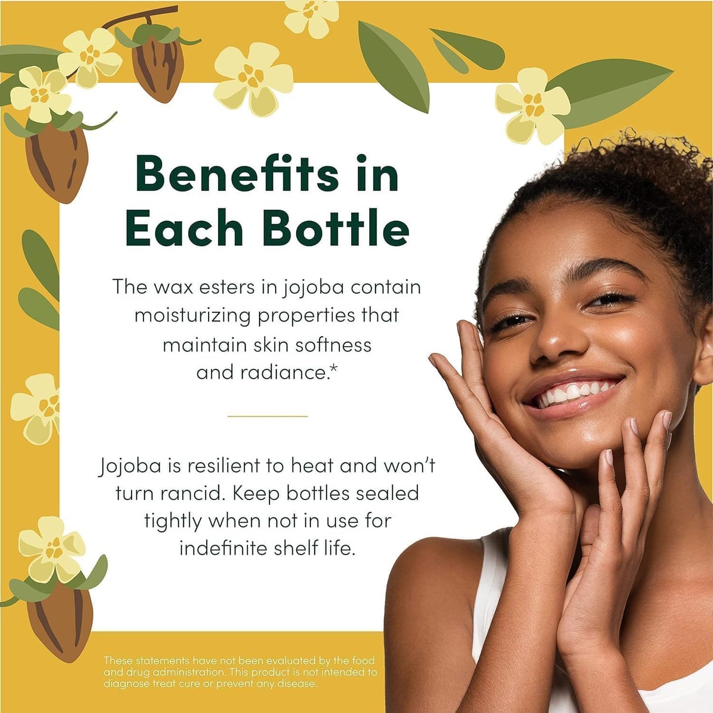 HobaCare Jojoba Oil - 100% Pure