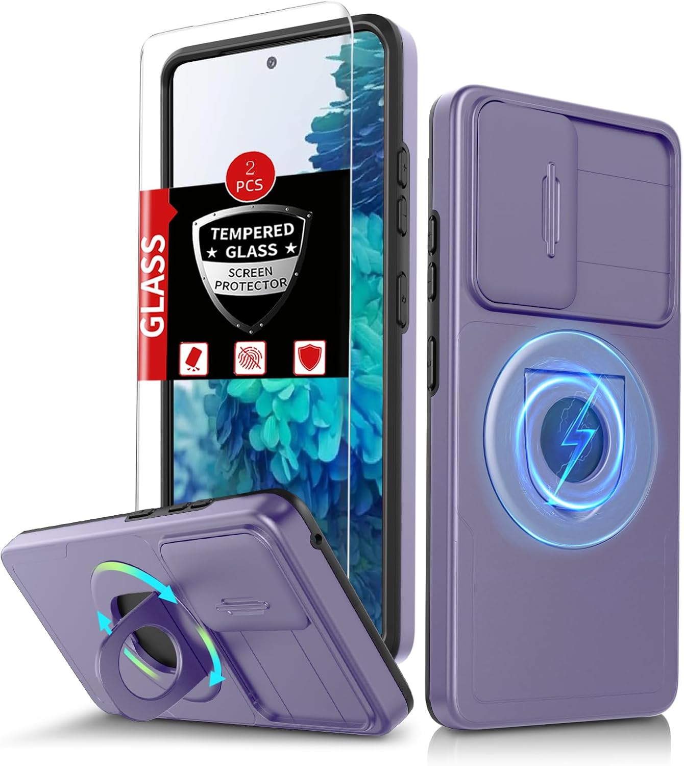 Samsung Galaxy S23 Ultra Case Magnetic Compatible with MagSafe Wireless Charging