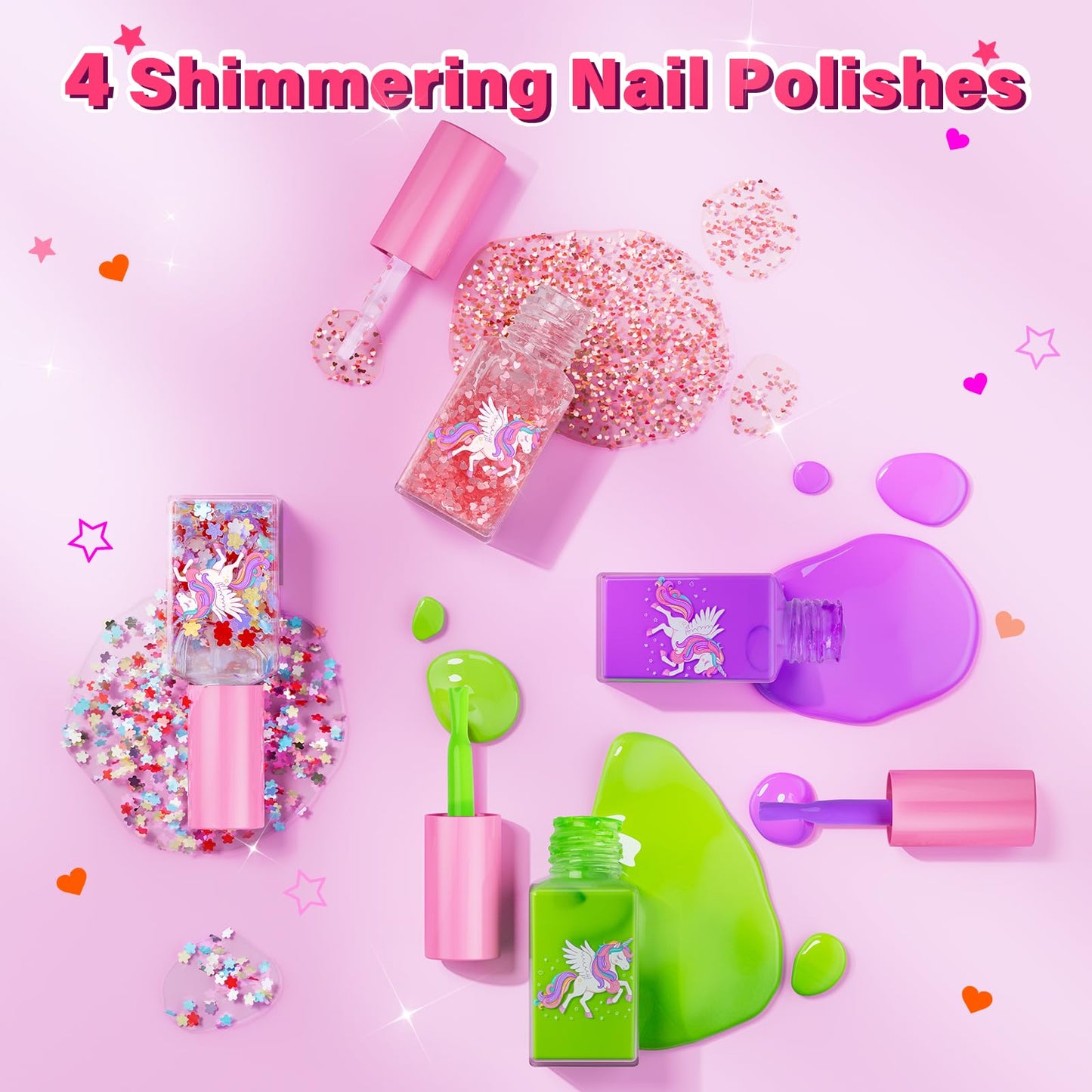 Kids Nail Polish Set for Girls Toys