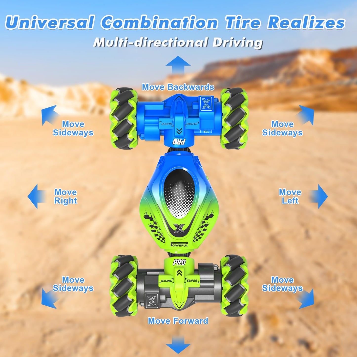 RC Car Stunt Toy