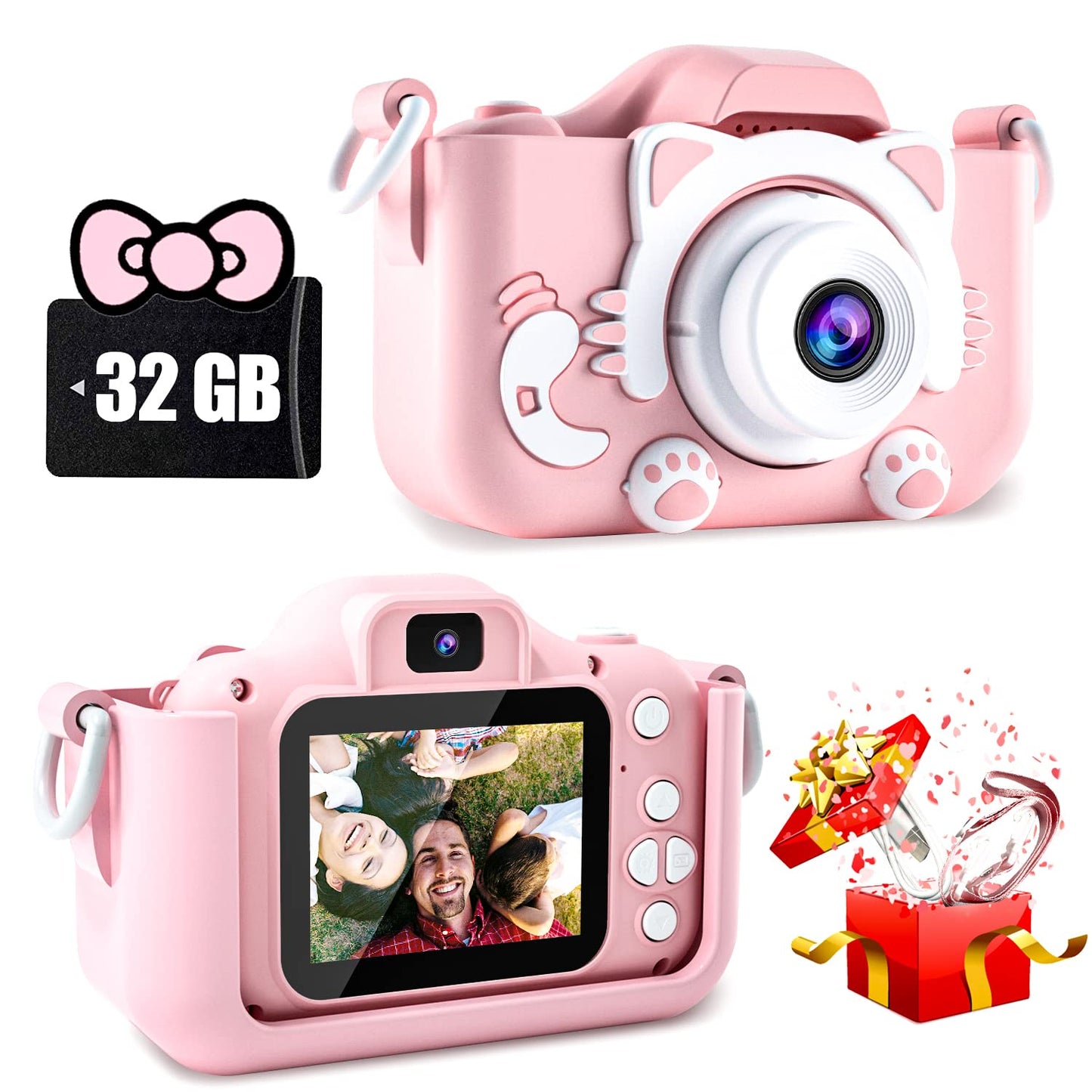 Kids Digital Camera for Toddler with Video