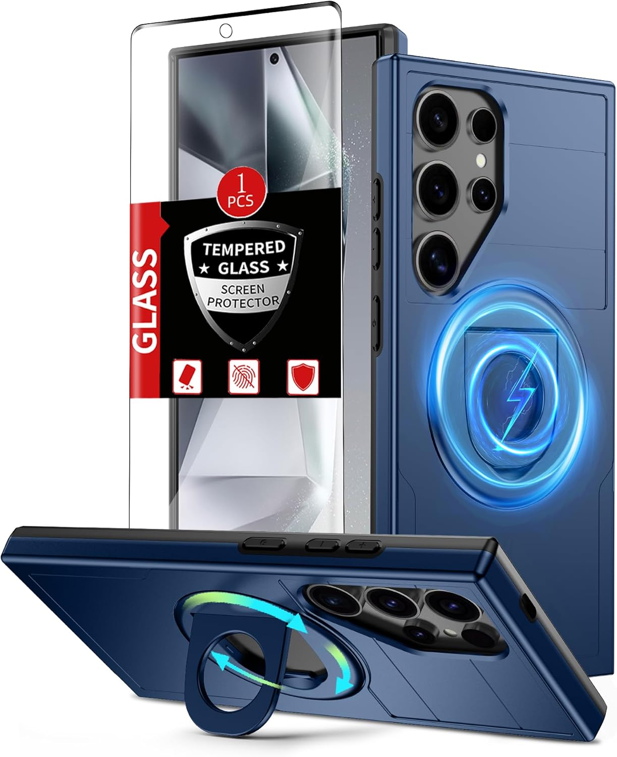 Samsung Galaxy S23 Ultra Case Magnetic Compatible with MagSafe Wireless Charging