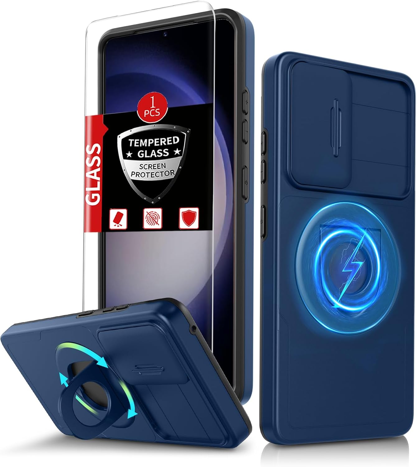 Samsung Galaxy S23 Ultra Case Magnetic Compatible with MagSafe Wireless Charging