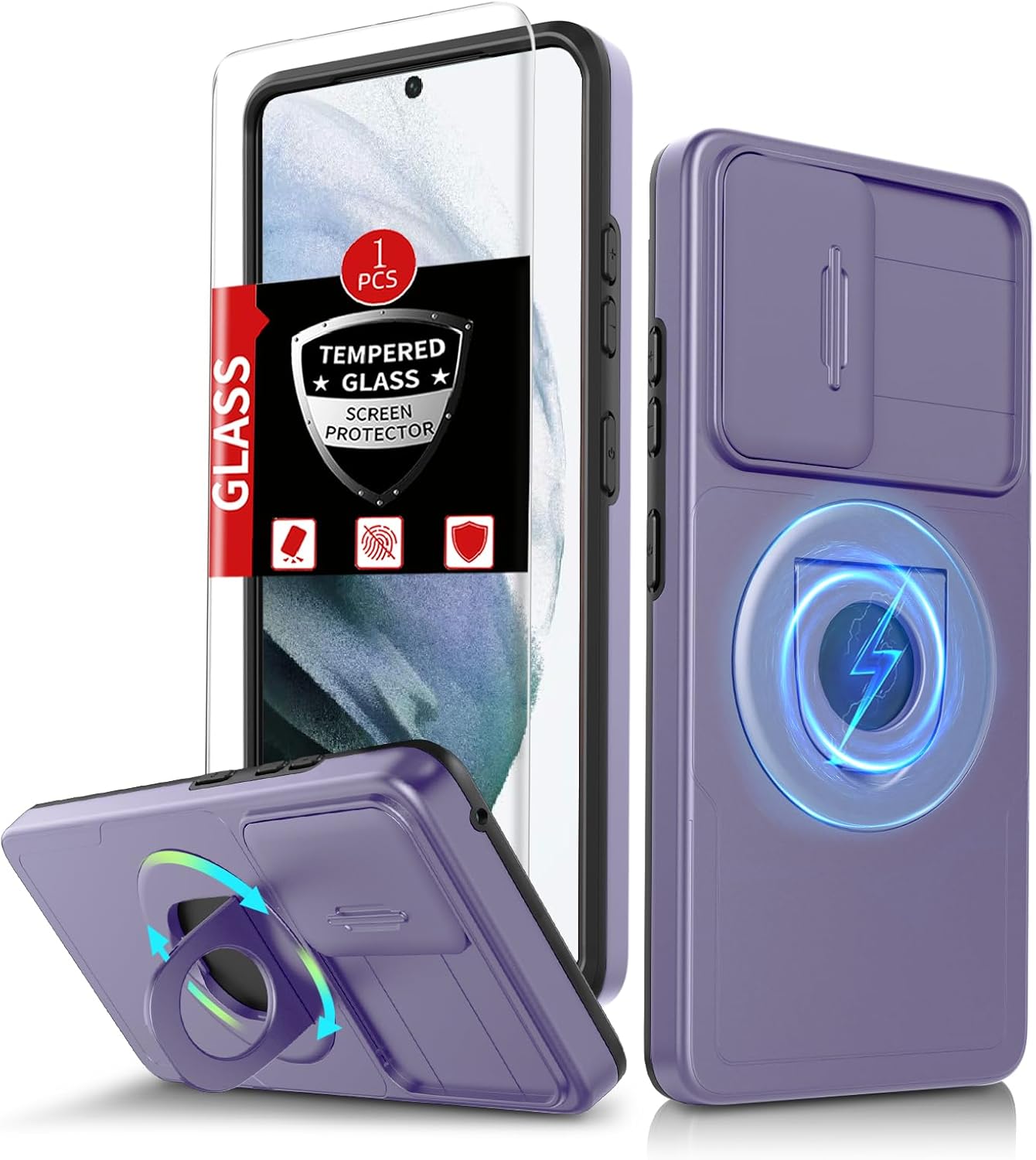 Samsung Galaxy S23 Ultra Case Magnetic Compatible with MagSafe Wireless Charging