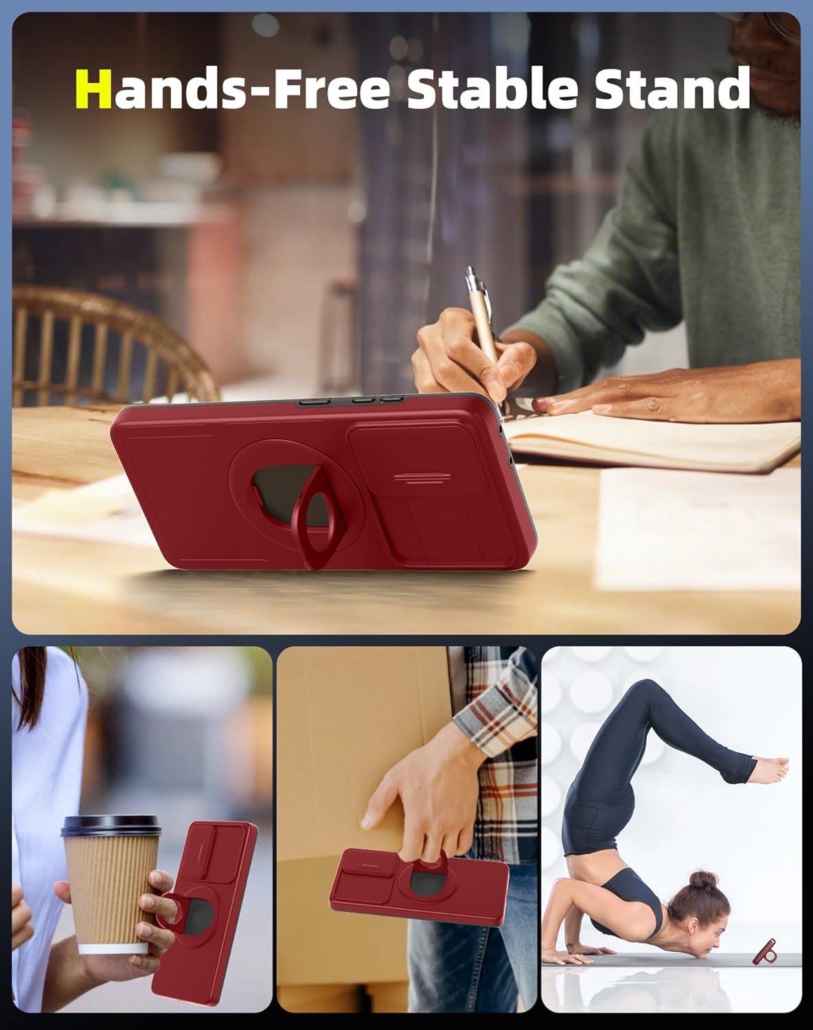 Samsung Galaxy S23 Ultra Case Magnetic Compatible with MagSafe Wireless Charging