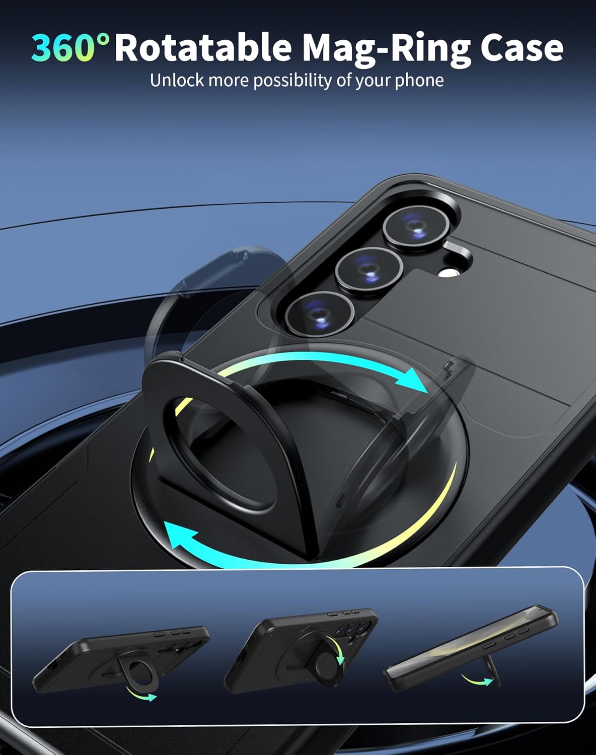 Samsung Galaxy S23 Ultra Case Magnetic Compatible with MagSafe Wireless Charging