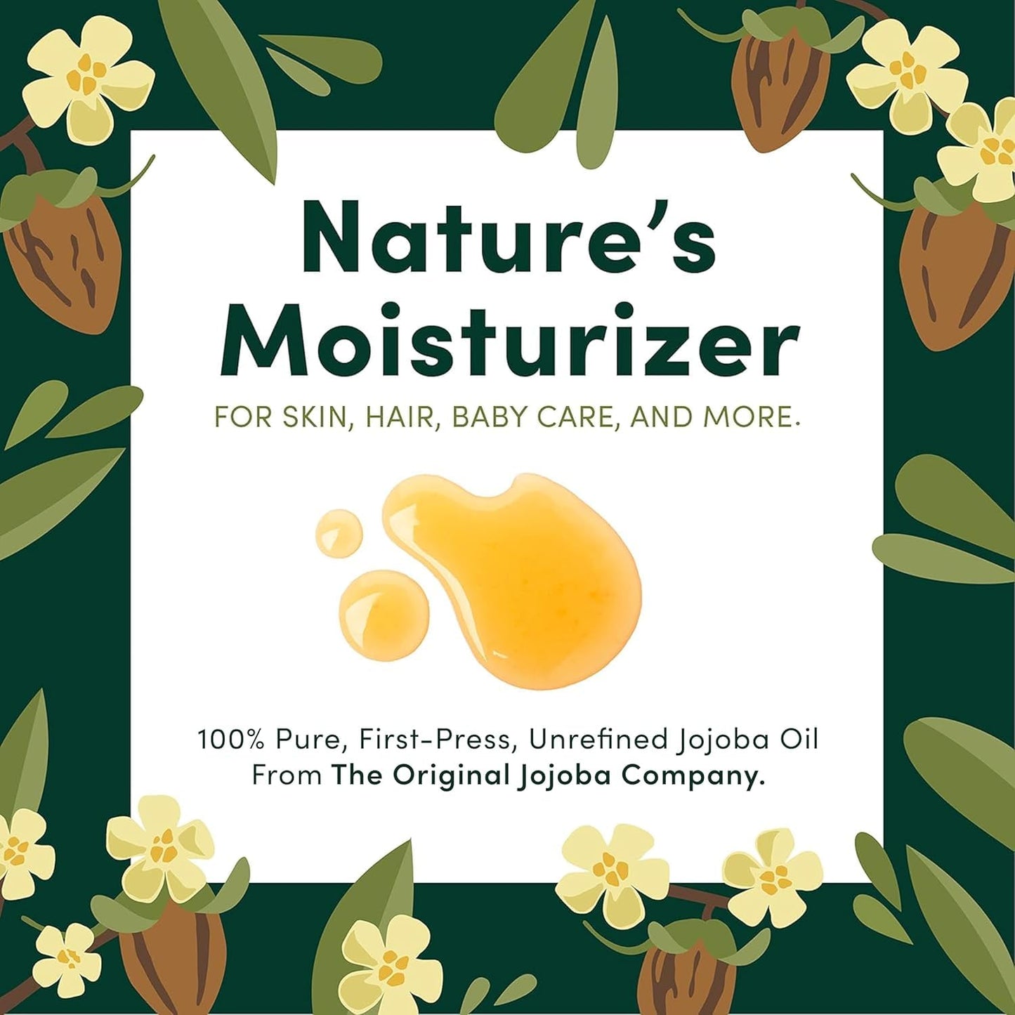 HobaCare Jojoba Oil - 100% Pure