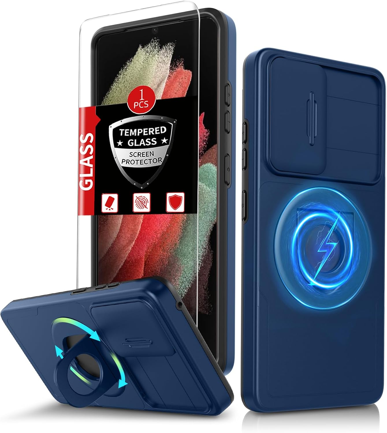 Samsung Galaxy S23 Ultra Case Magnetic Compatible with MagSafe Wireless Charging