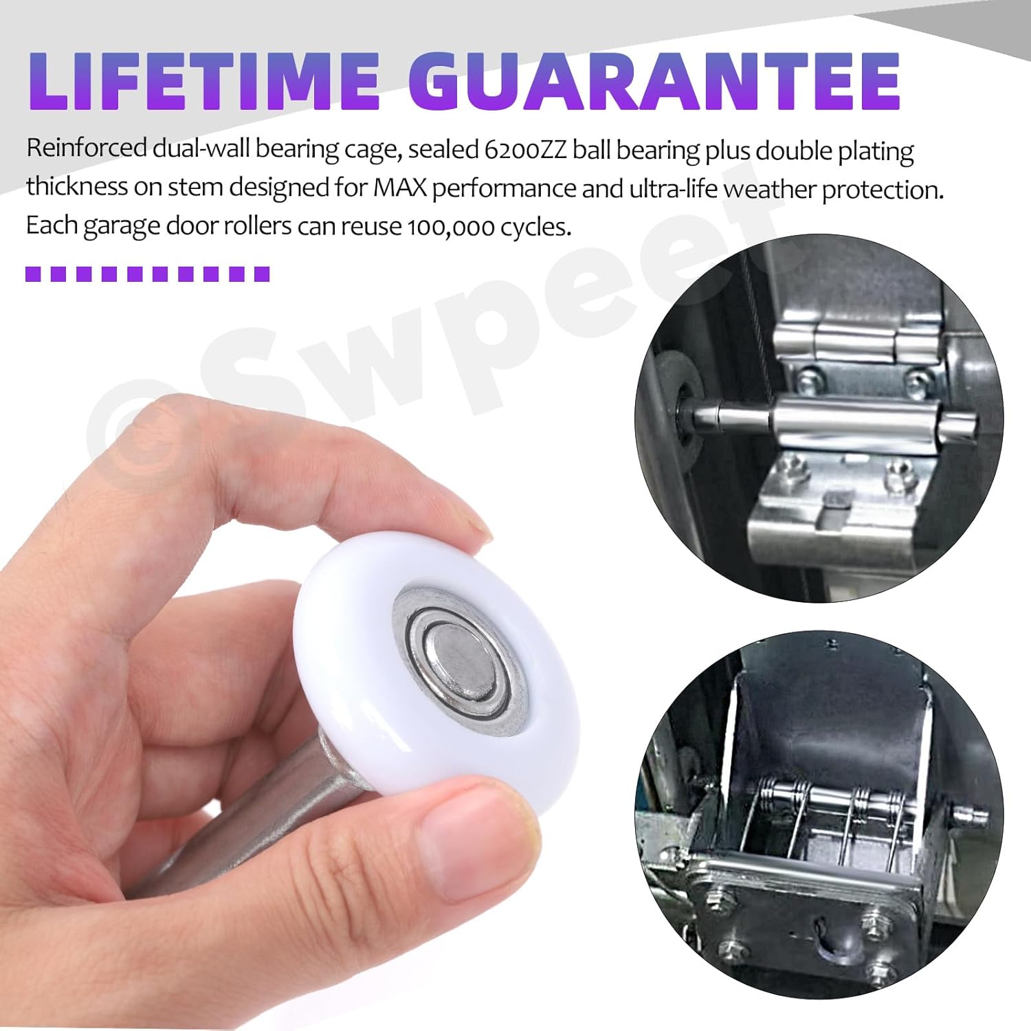 Quiet Garage Door Rollers