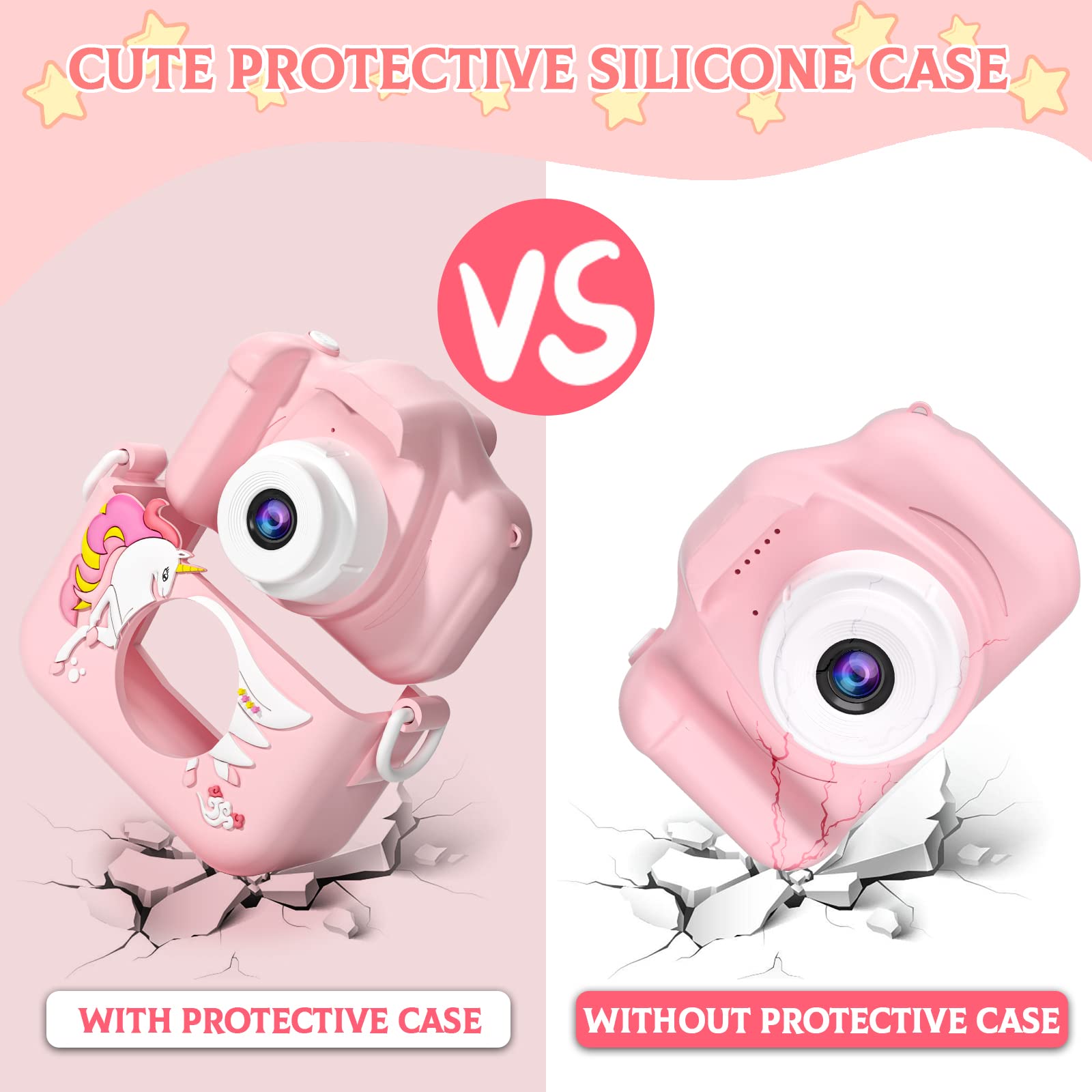 Kids Digital Camera for Toddler with Video