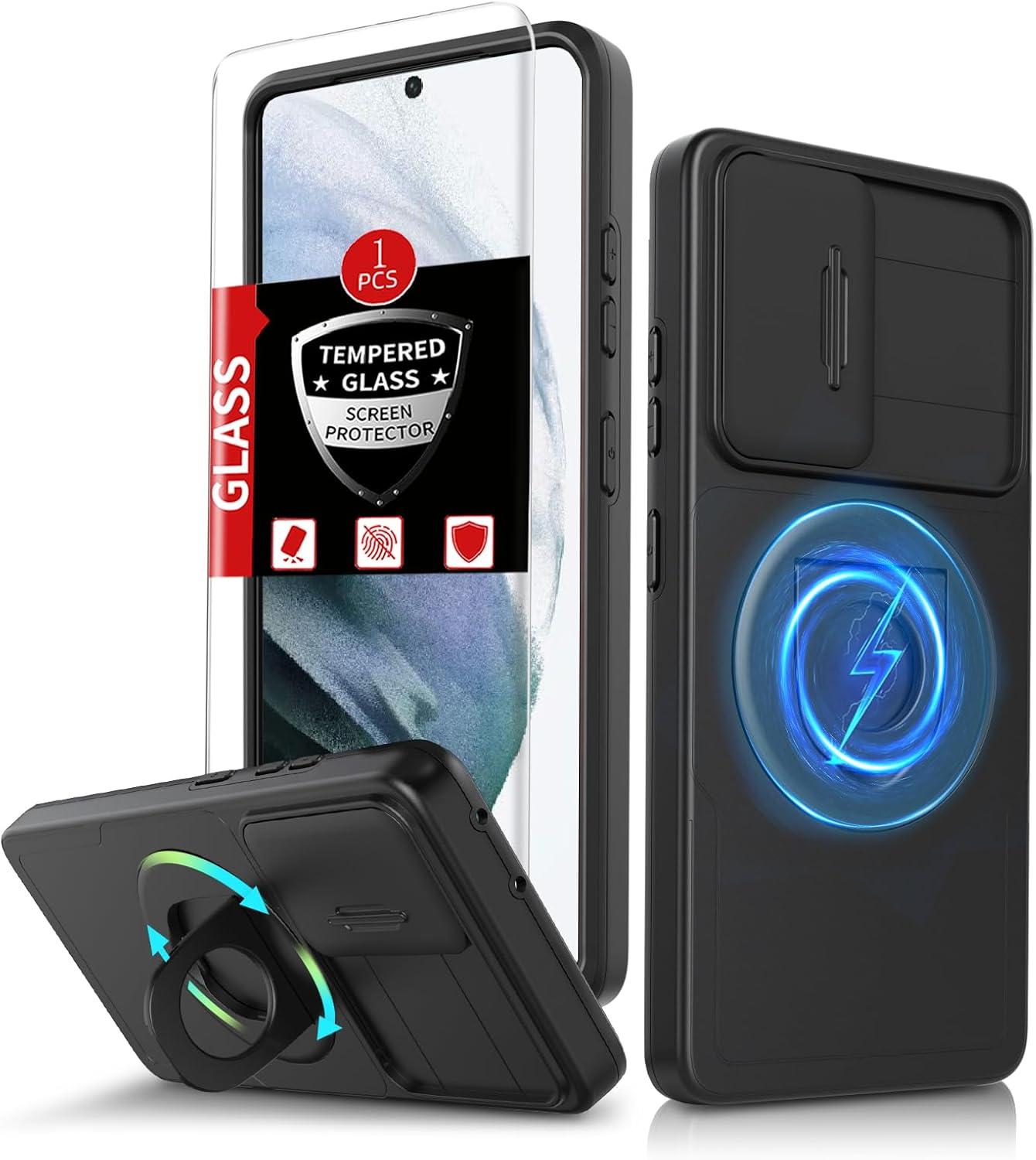 Samsung Galaxy S23 Ultra Case Magnetic Compatible with MagSafe Wireless Charging