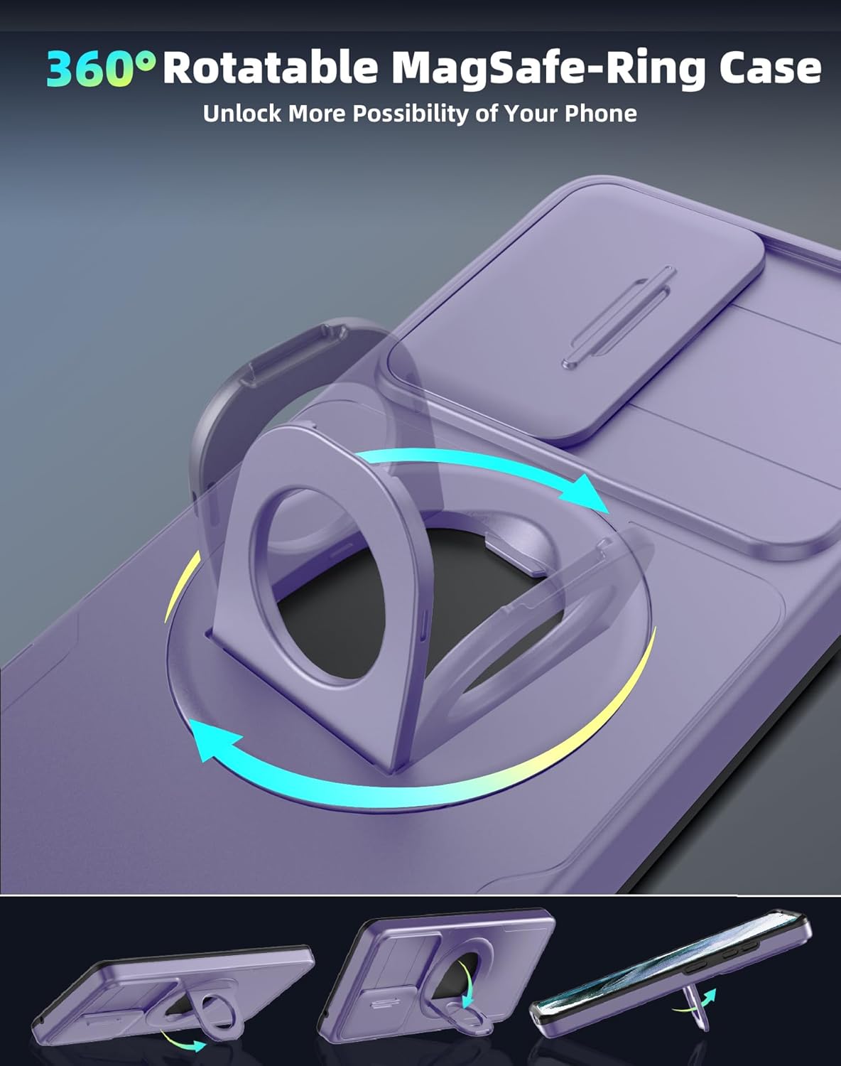 Samsung Galaxy S23 Ultra Case Magnetic Compatible with MagSafe Wireless Charging