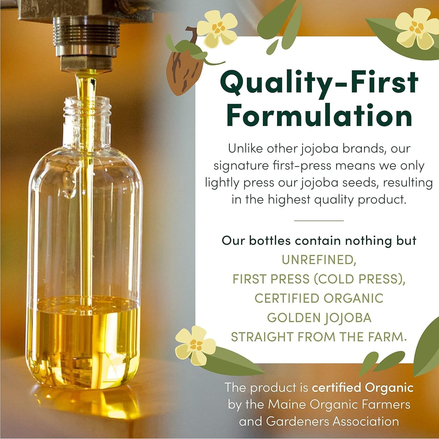HobaCare Jojoba Oil - 100% Pure