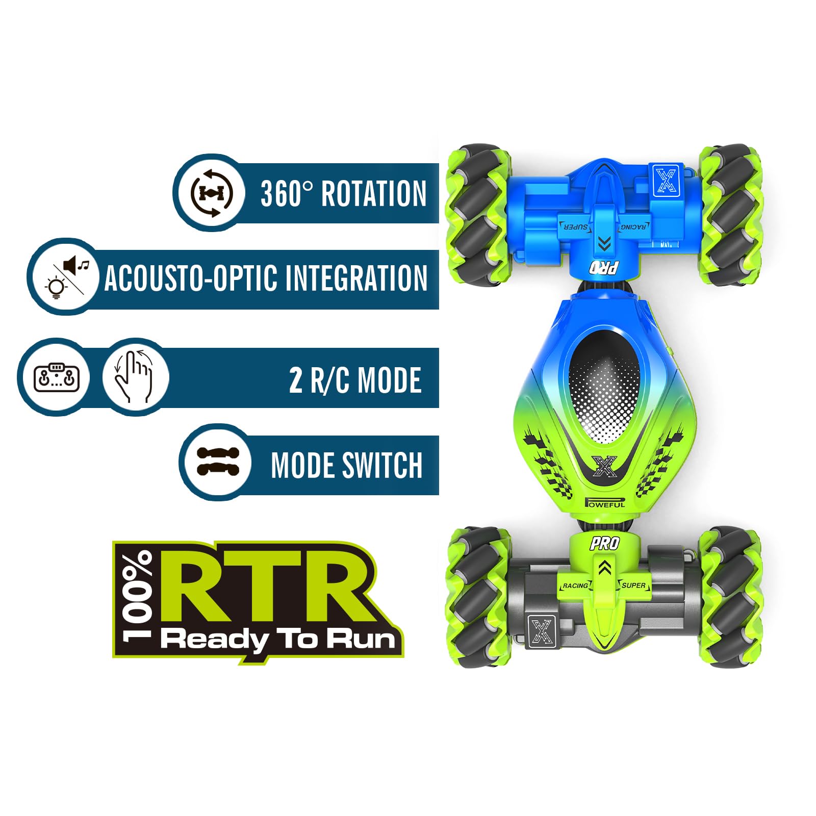 RC Car Stunt Toy