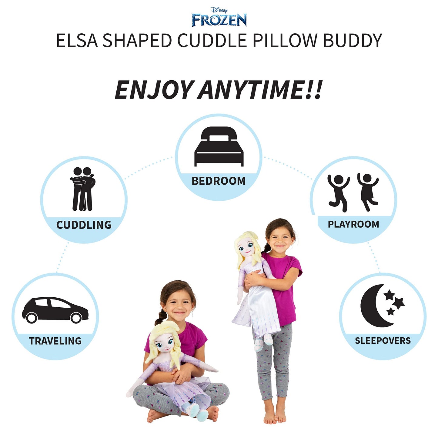 Franco Kids Bedding Plush Cuddle Pillow