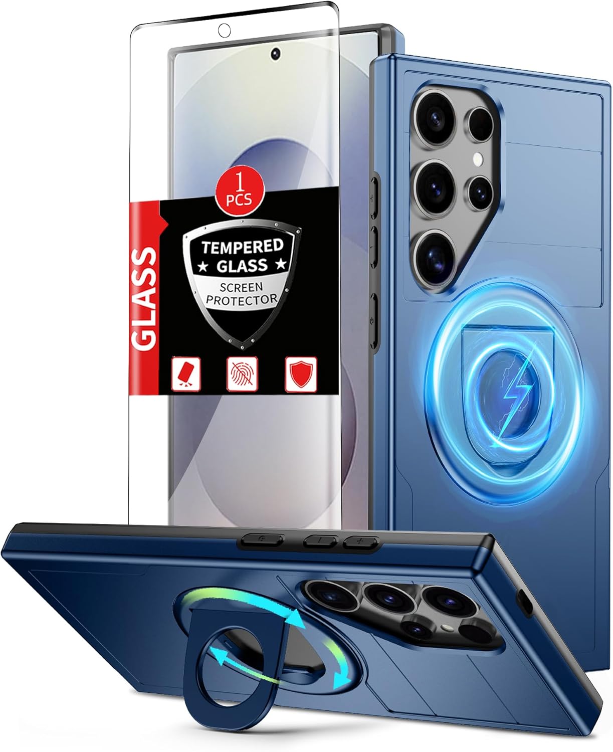 Samsung Galaxy S23 Ultra Case Magnetic Compatible with MagSafe Wireless Charging