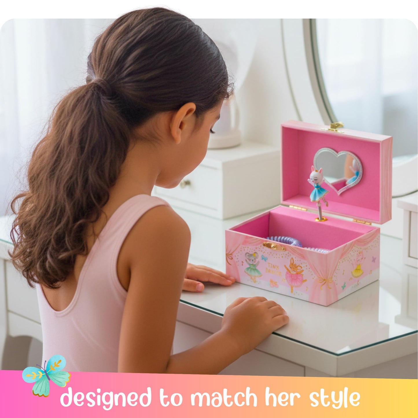 Musical Jewelry Box for Girls