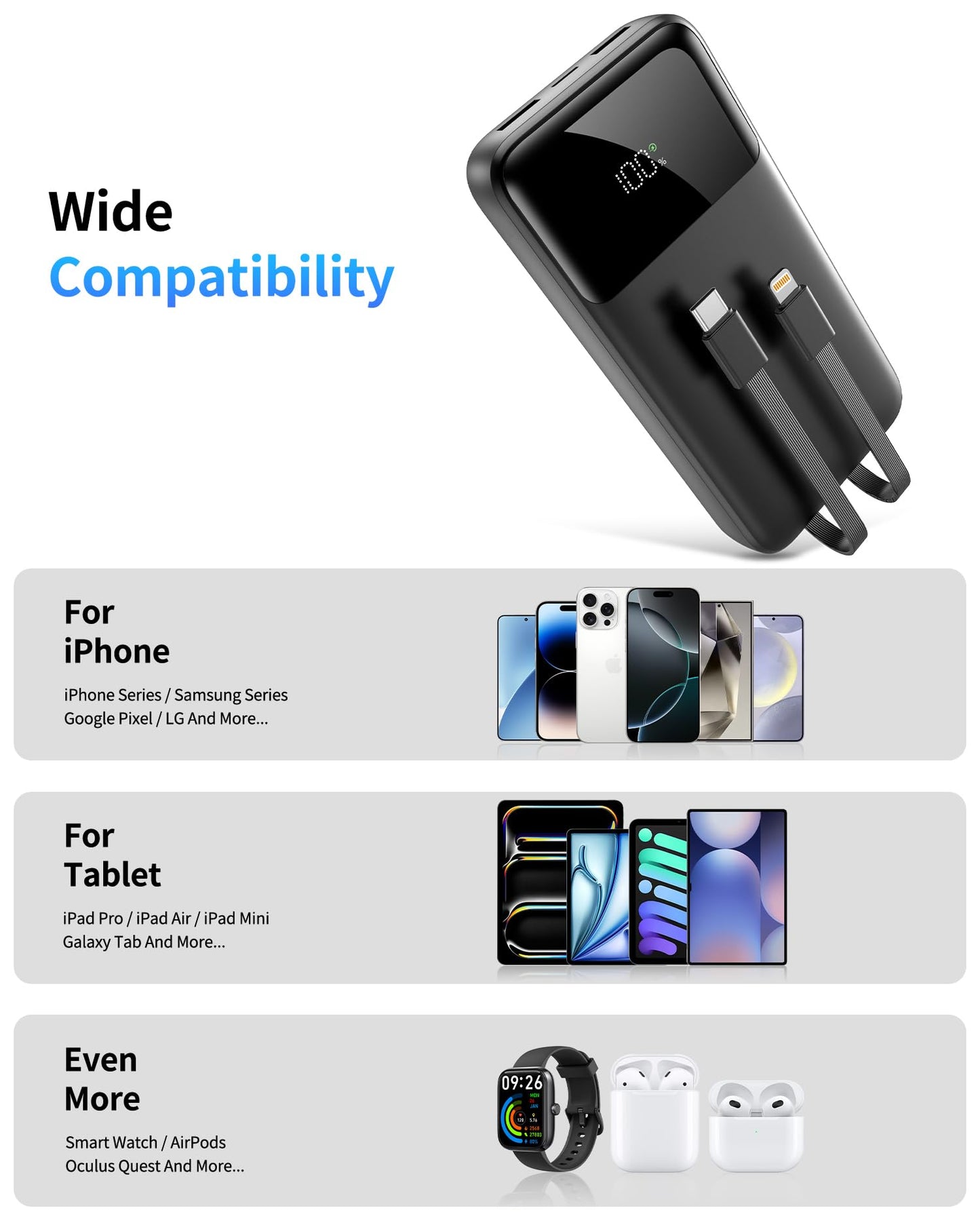 Portable Power Bank Charger