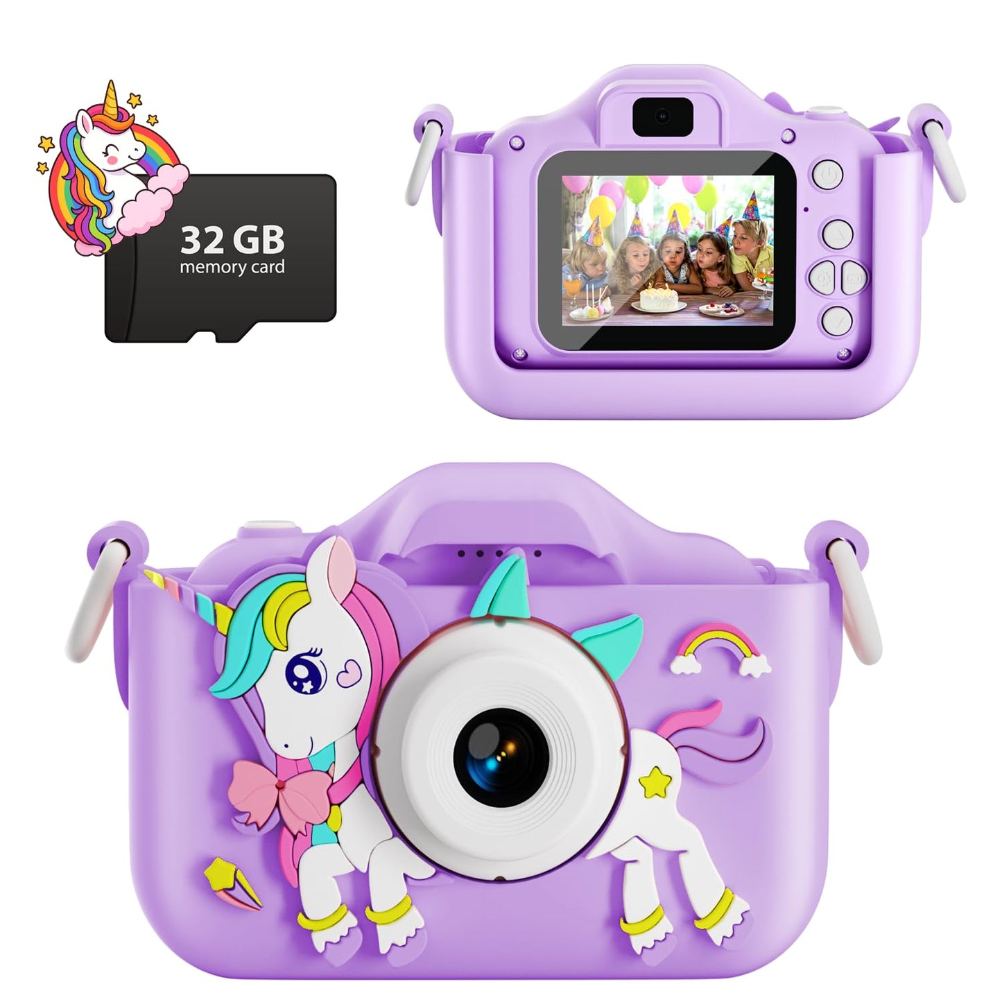 Kids Digital Camera for Toddler with Video