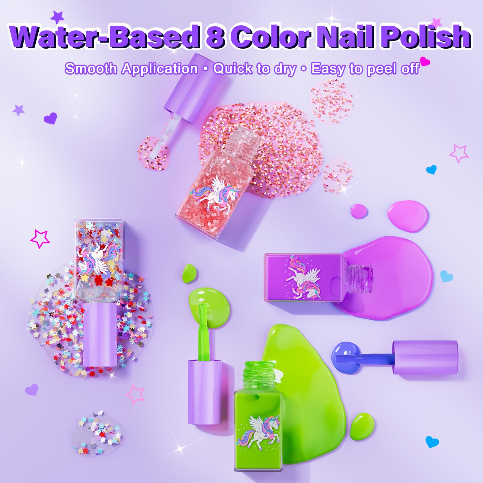 Kids Nail Polish Set for Girls Toys