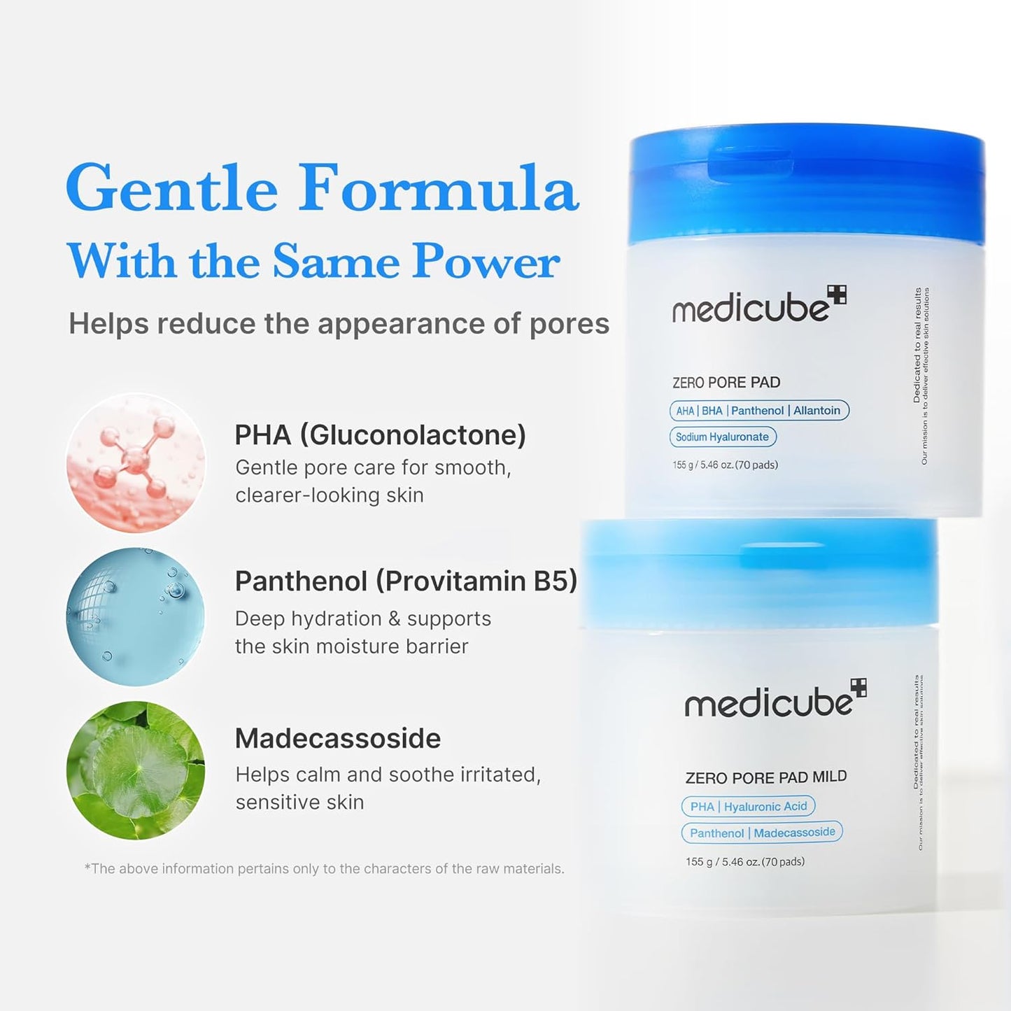 medicube Zero Pore Mild Pad 70 pads