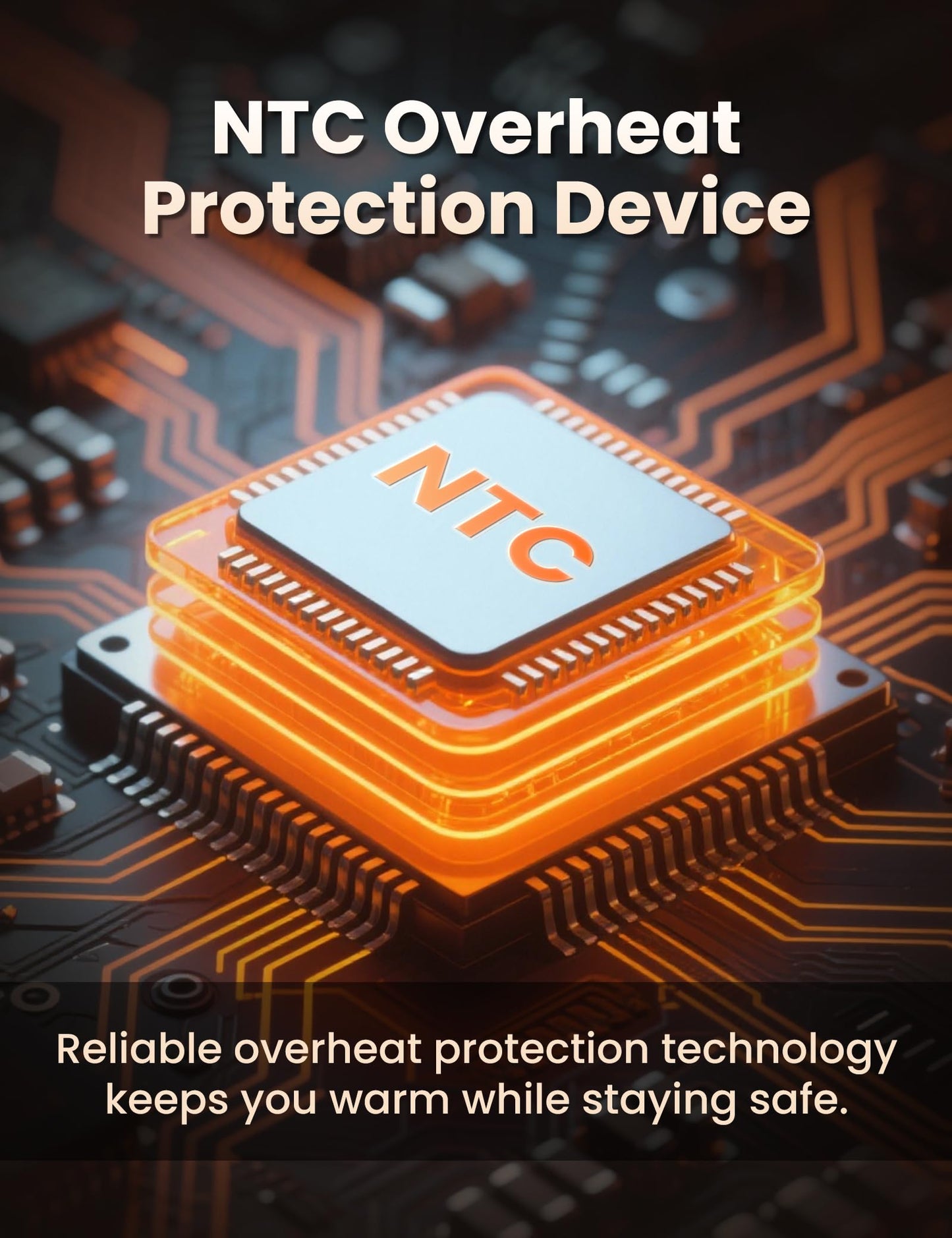 HENNCHEE Heated Hoodies for Men Women with Battery Pack, Heated Pullover Unisex Sweatshirt Heating Jacket