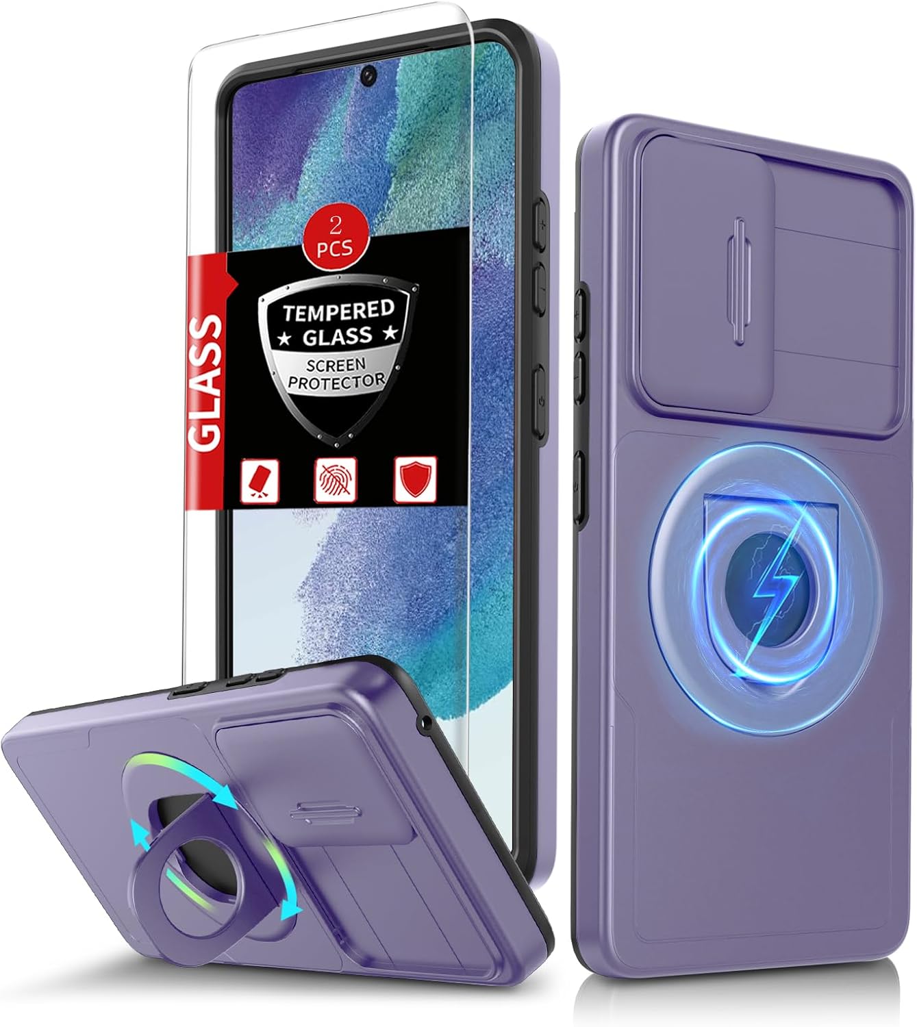 Samsung Galaxy S23 Ultra Case Magnetic Compatible with MagSafe Wireless Charging