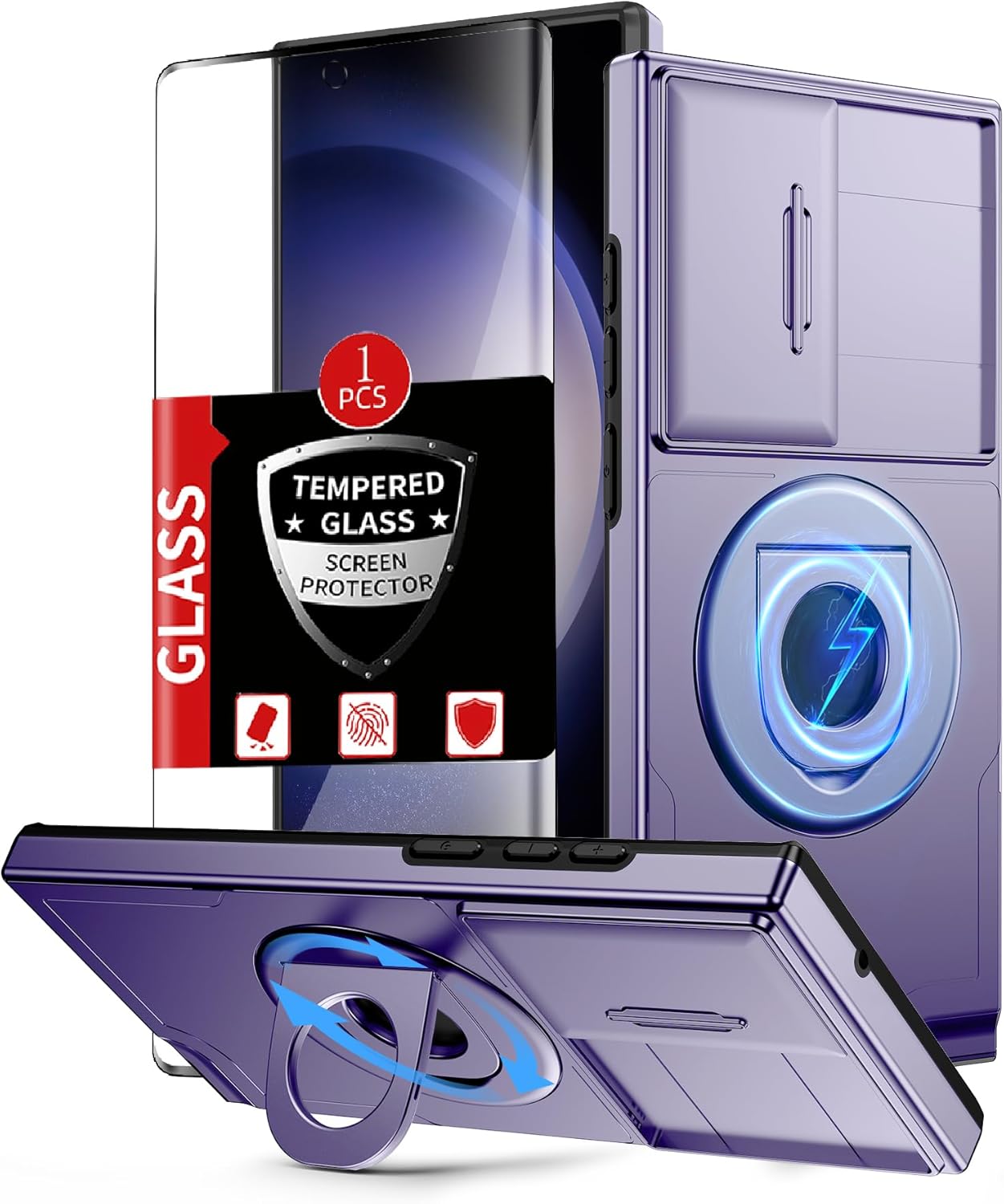 Samsung Galaxy S23 Ultra Case Magnetic Compatible with MagSafe Wireless Charging