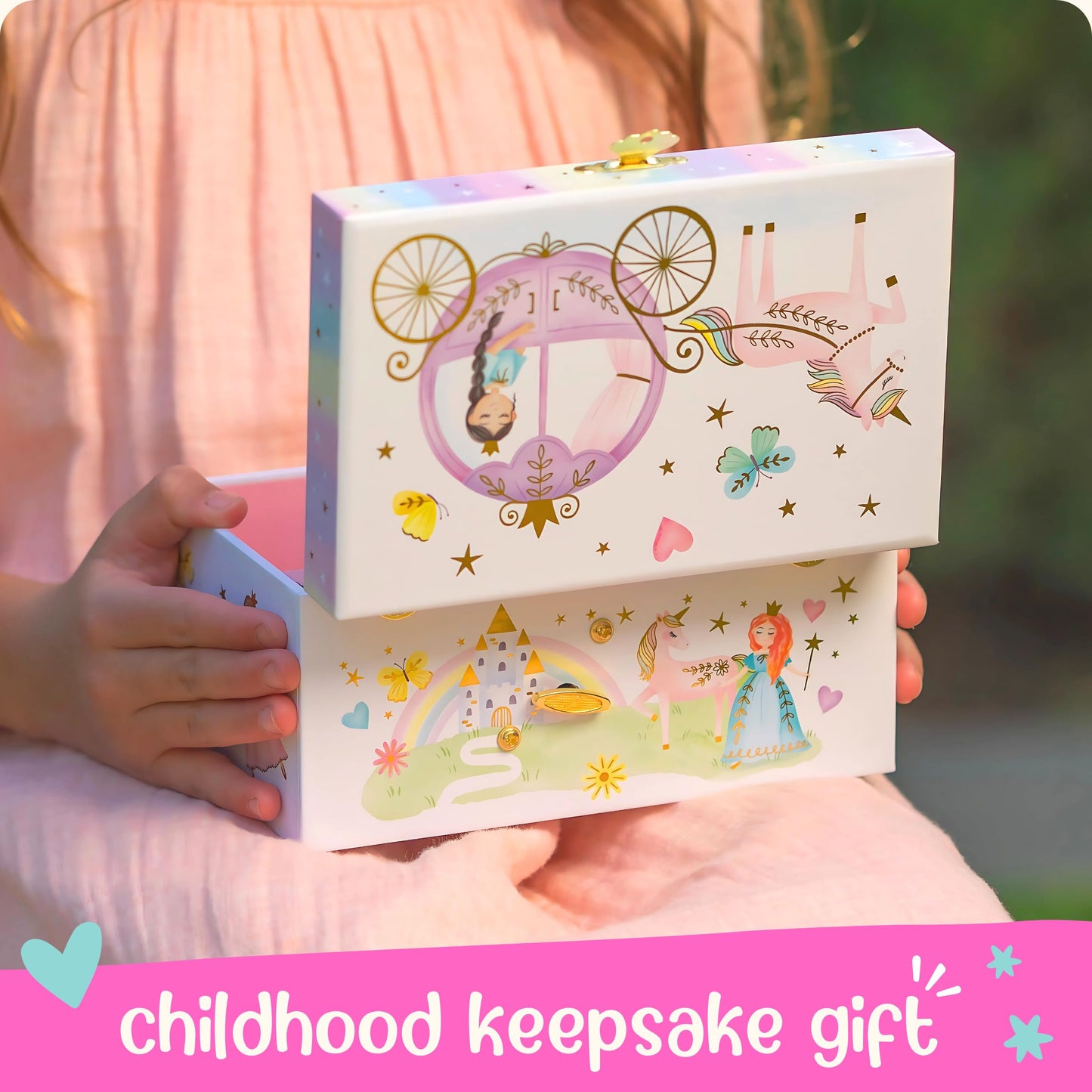 Musical Jewelry Box for Girls