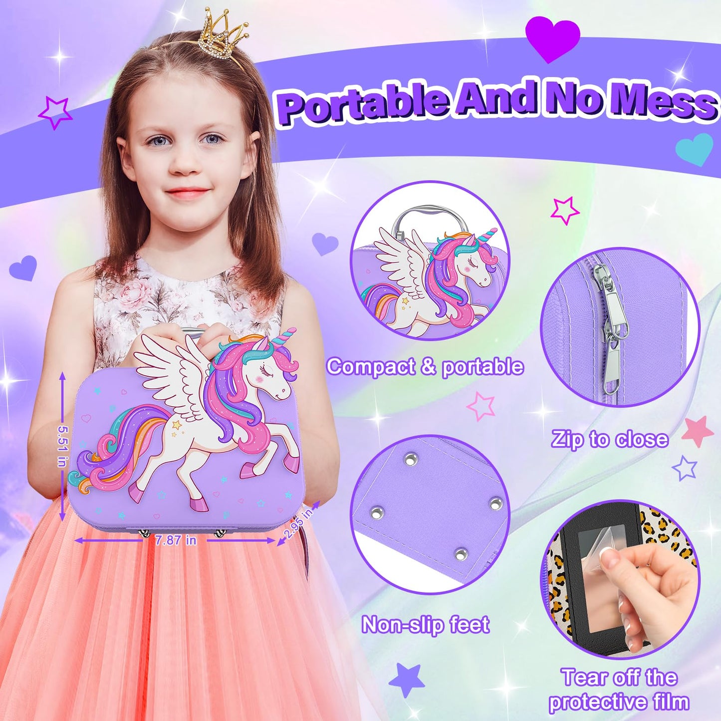 Kids Nail Polish Set for Girls Toys