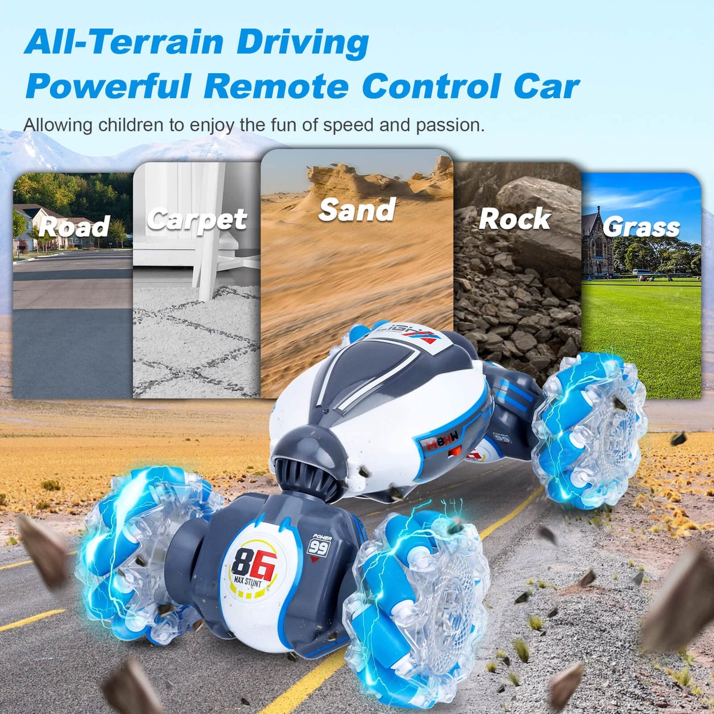 RC Car Stunt Toy