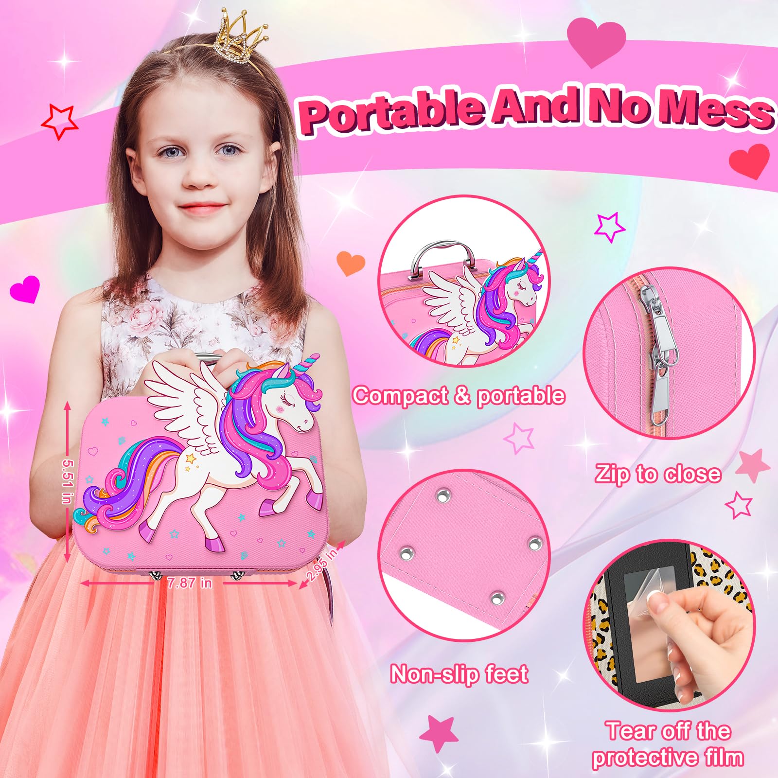 Kids Nail Polish Set for Girls Toys