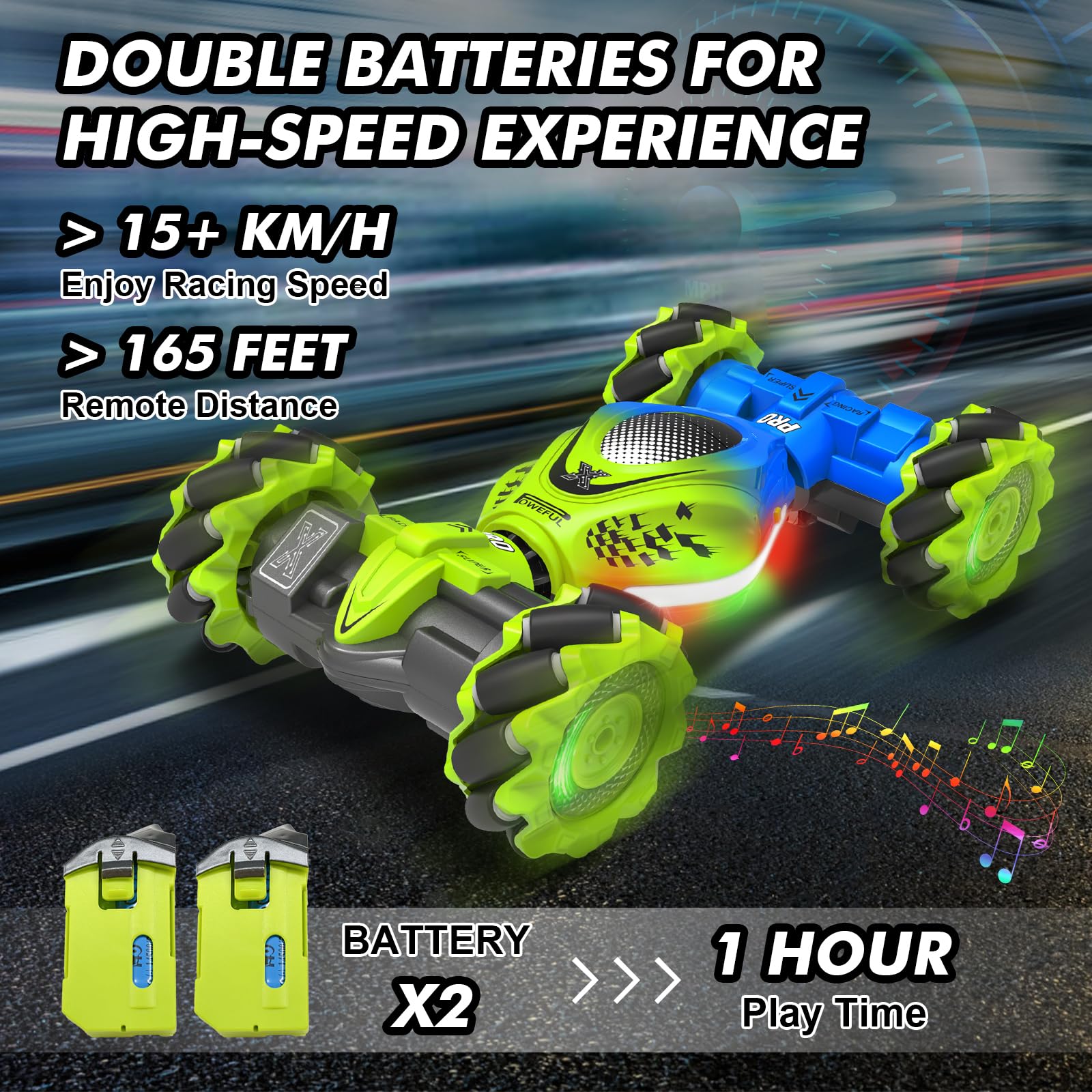 RC Car Stunt Toy