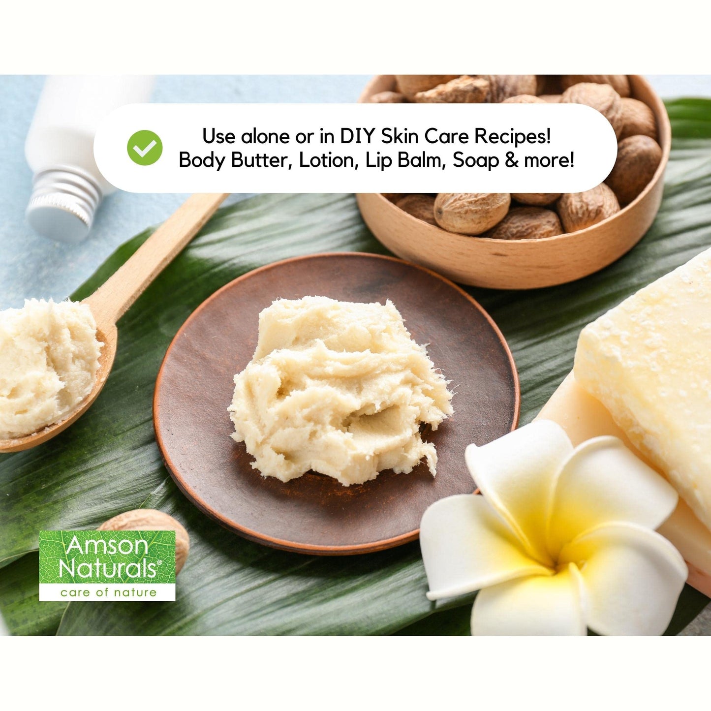 Amson Naturals Shea Butter Unrefined 1lb