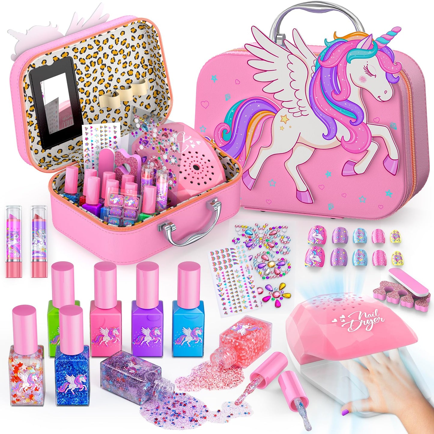 Kids Nail Polish Set for Girls Toys