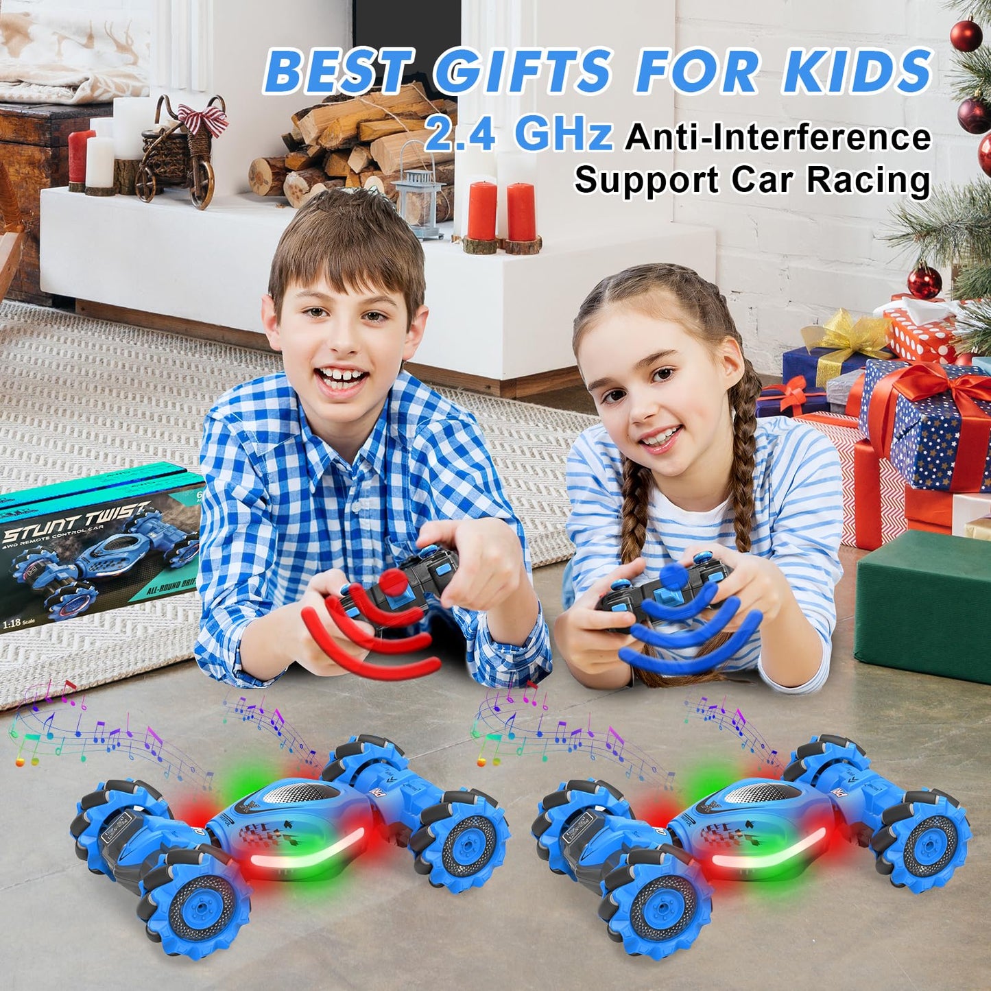 RC Car Stunt Toy