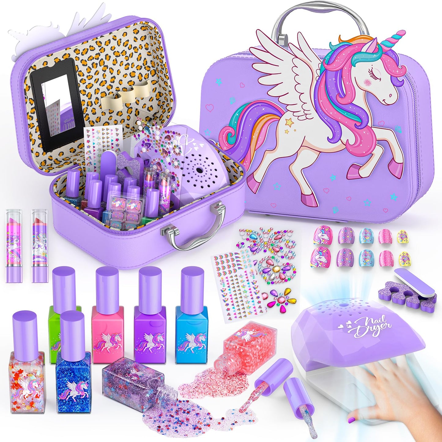 Kids Nail Polish Set for Girls Toys