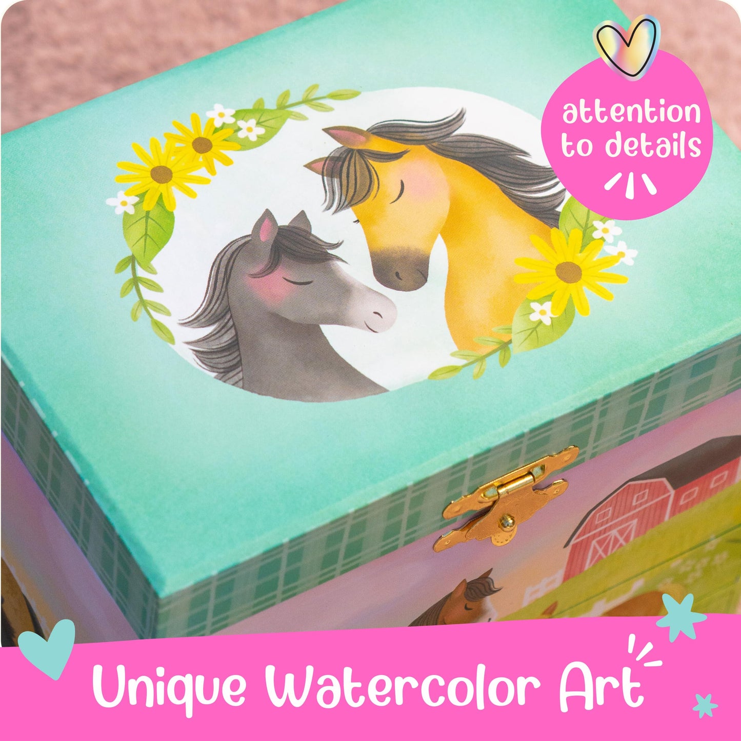 Musical Jewelry Box for Girls