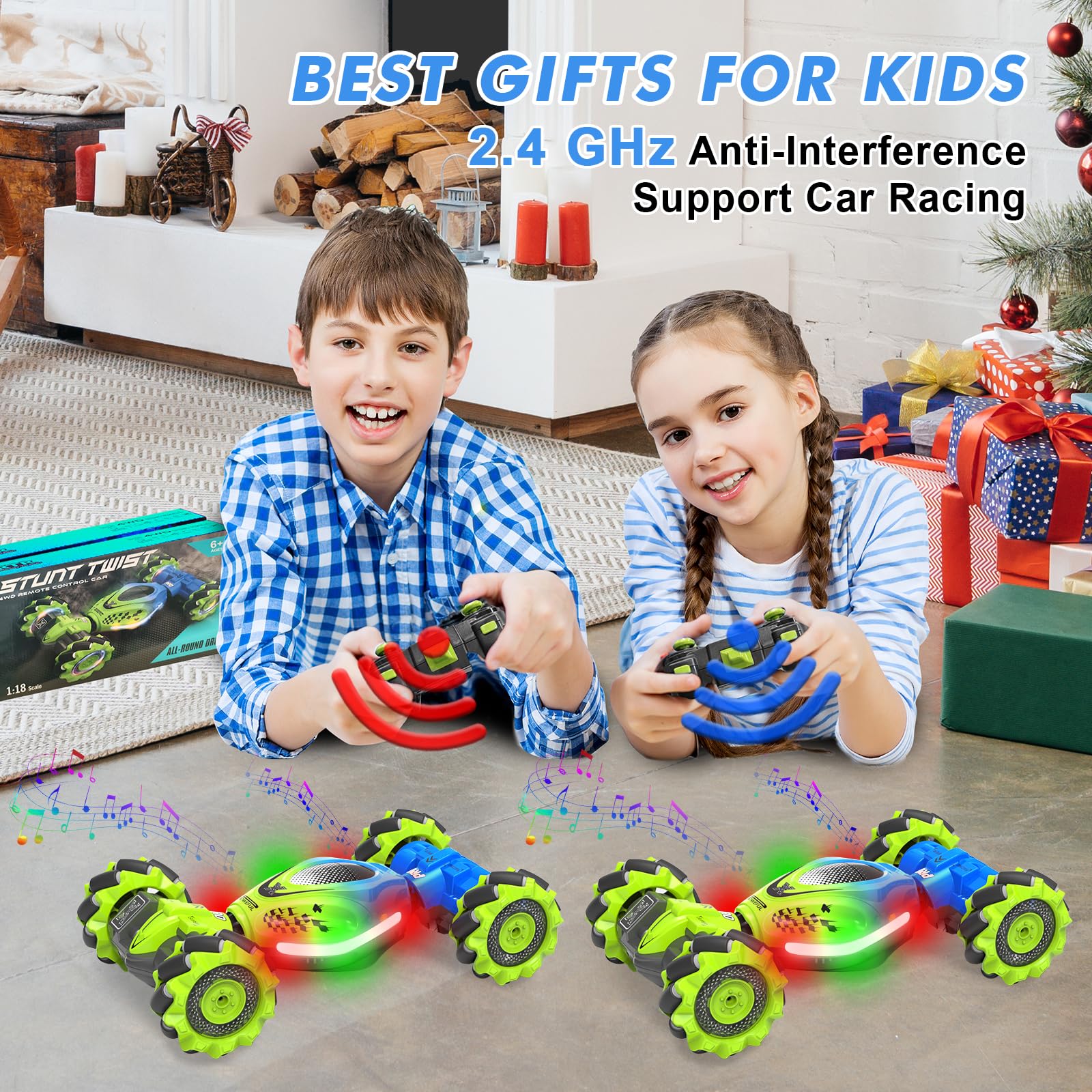 RC Car Stunt Toy