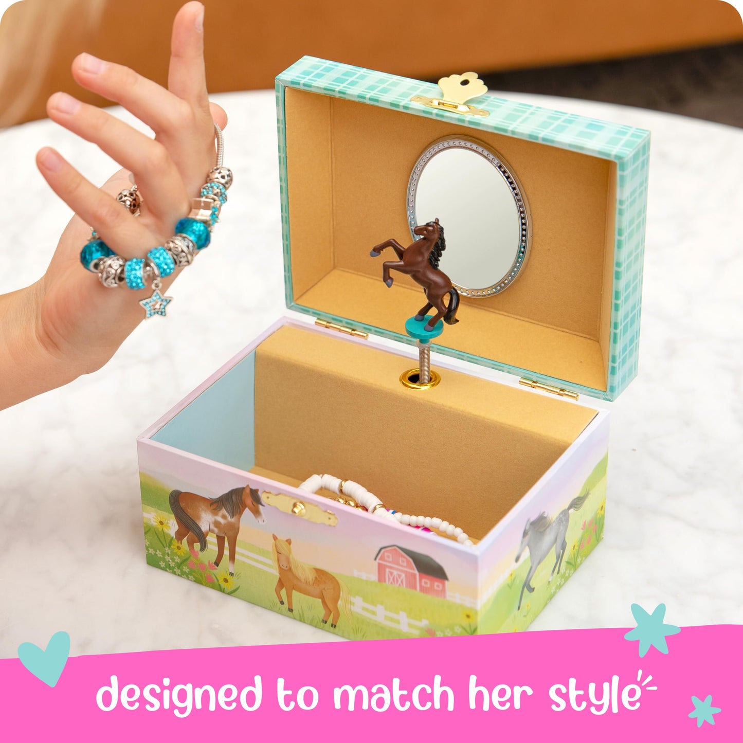 Musical Jewelry Box for Girls