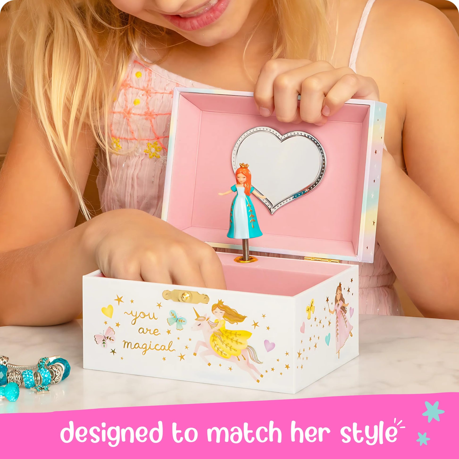 Musical Jewelry Box for Girls