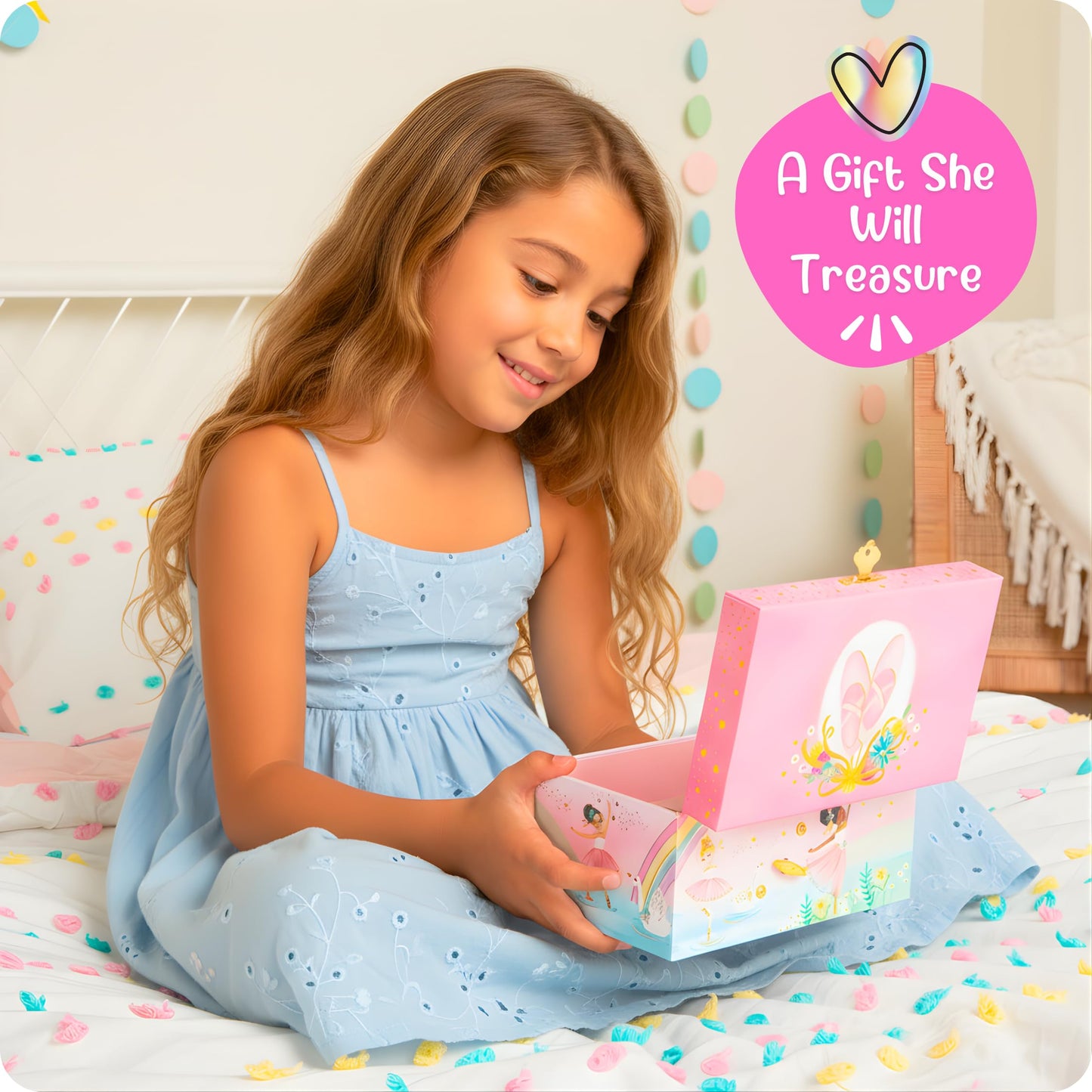 Musical Jewelry Box for Girls