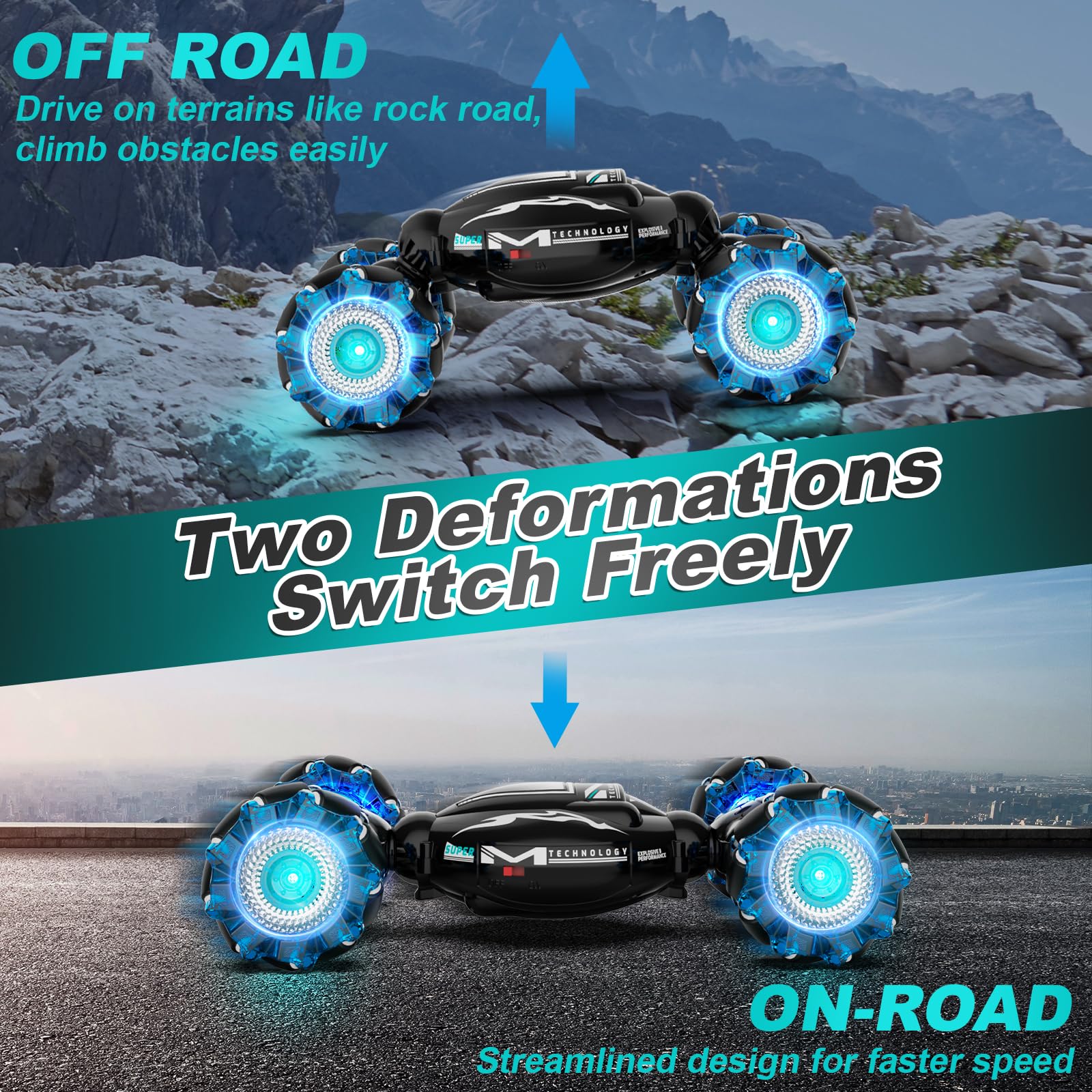 RC Car Stunt Toy