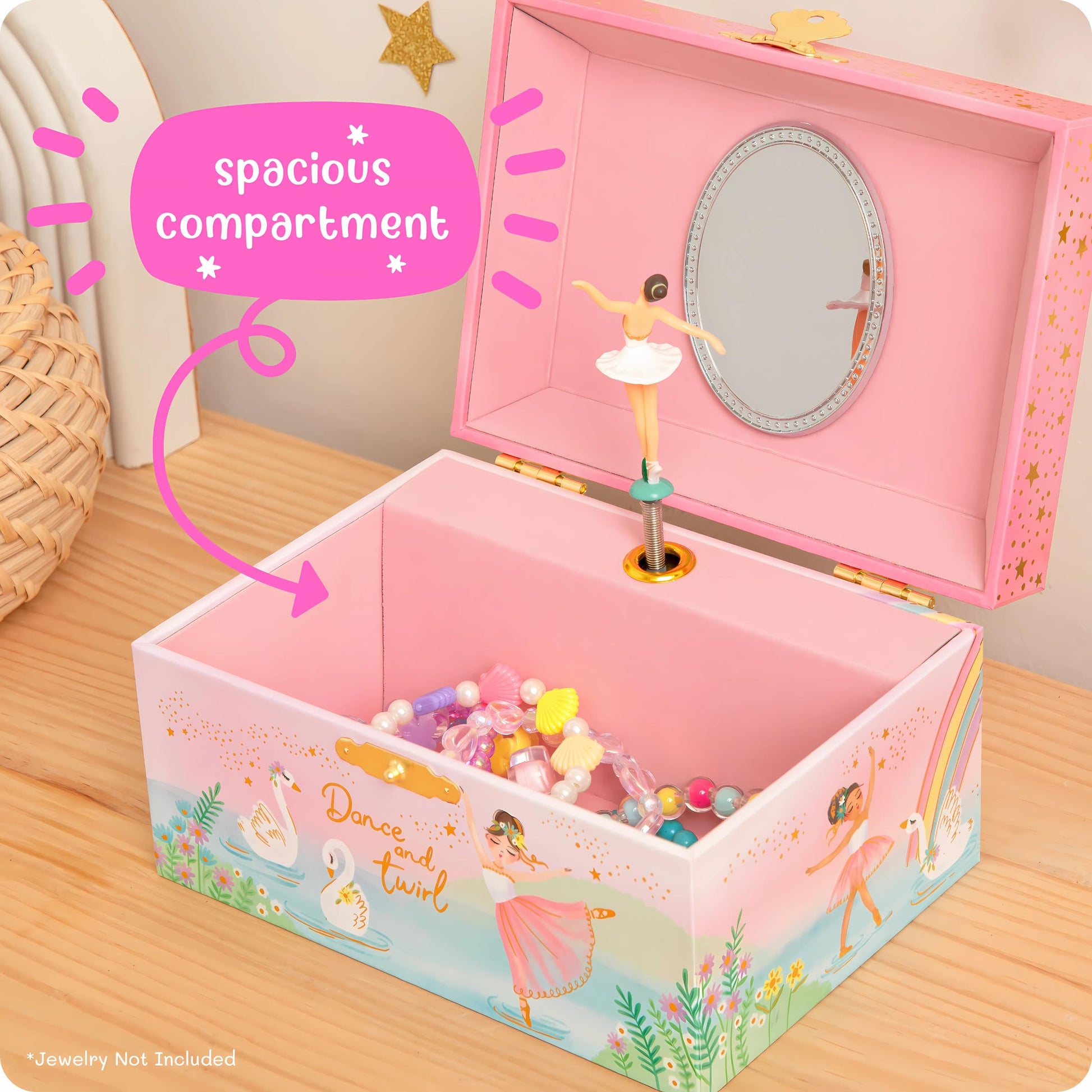Musical Jewelry Box for Girls