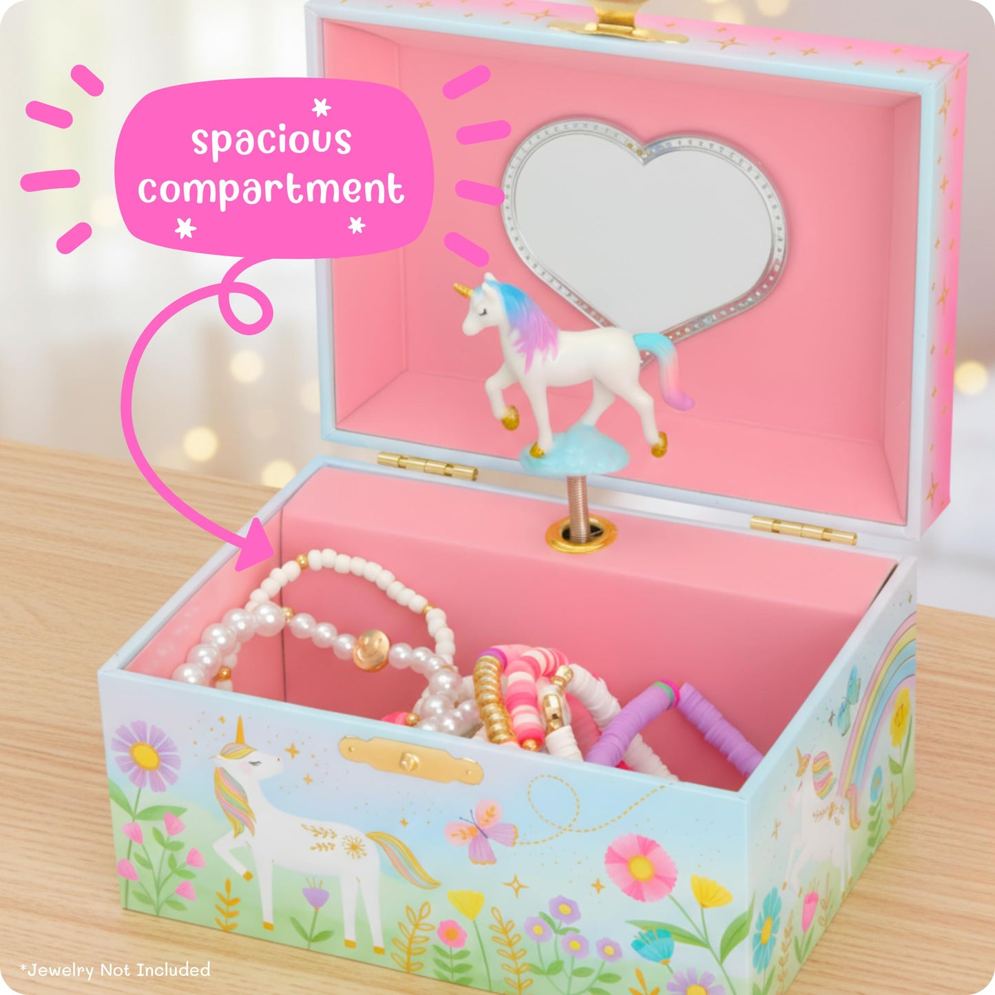 Musical Jewelry Box for Girls