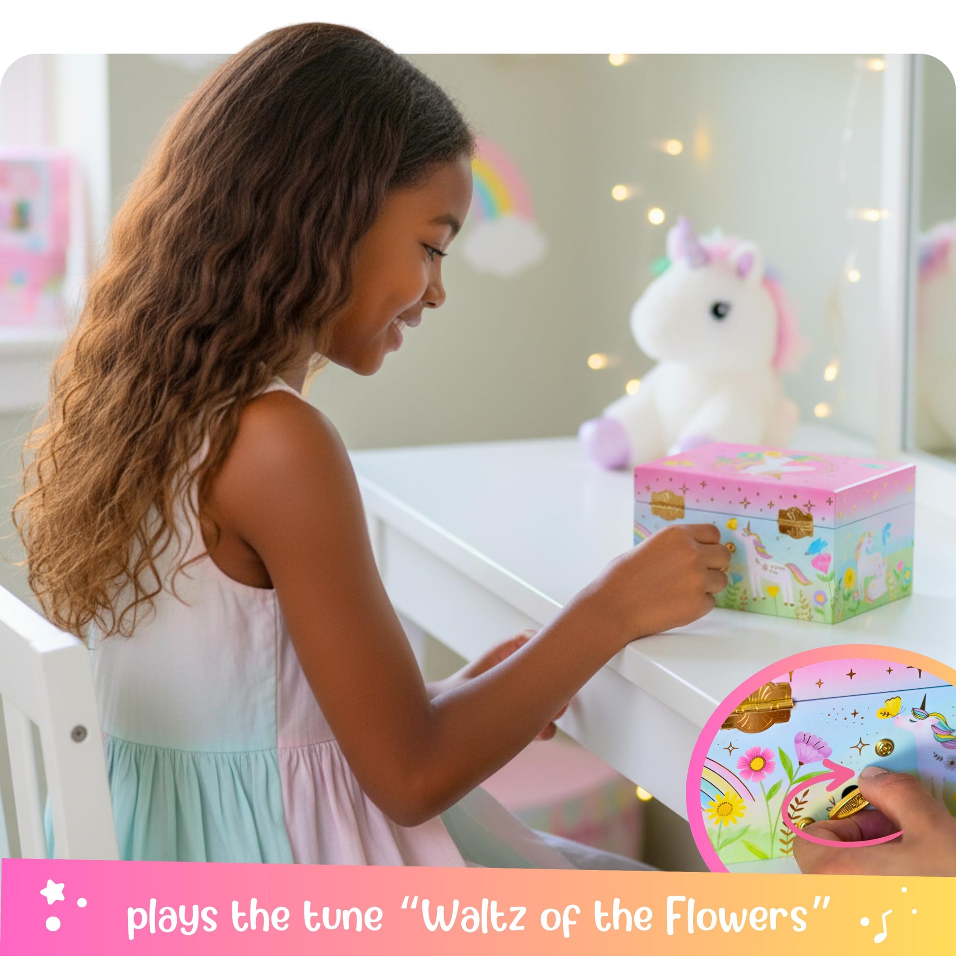 Musical Jewelry Box for Girls