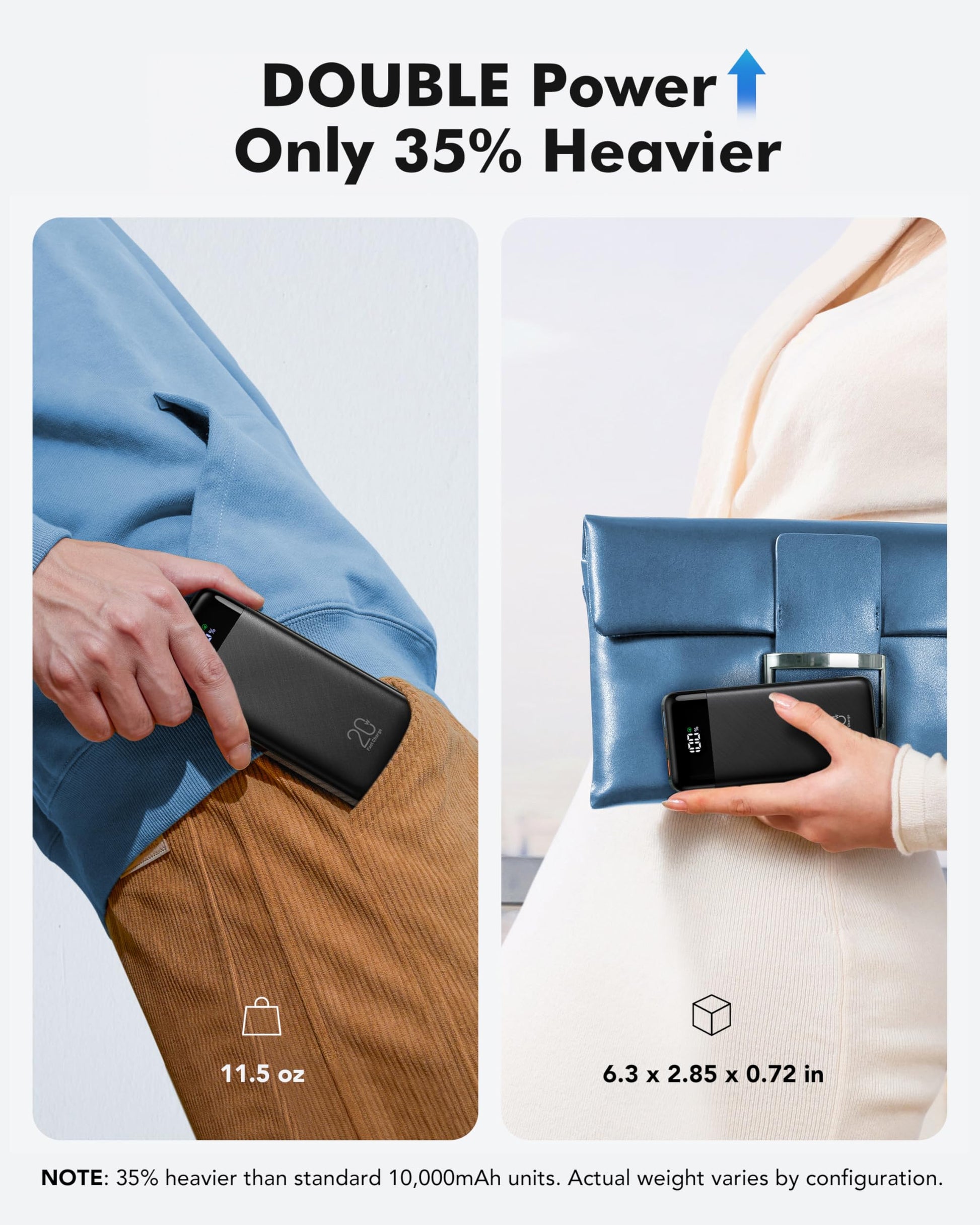 Portable USB power bank