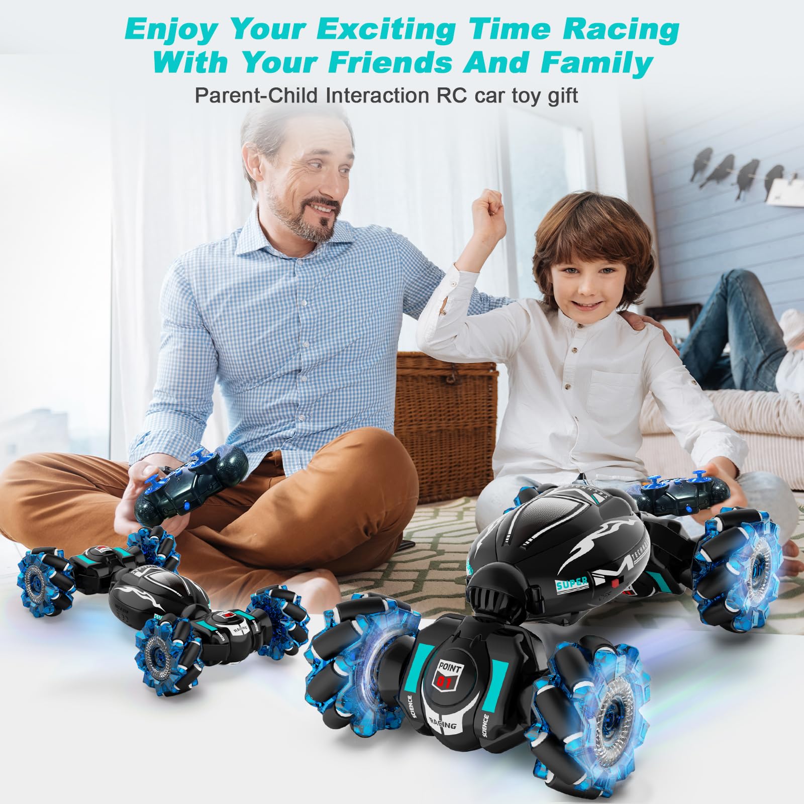 RC Car Stunt Toy