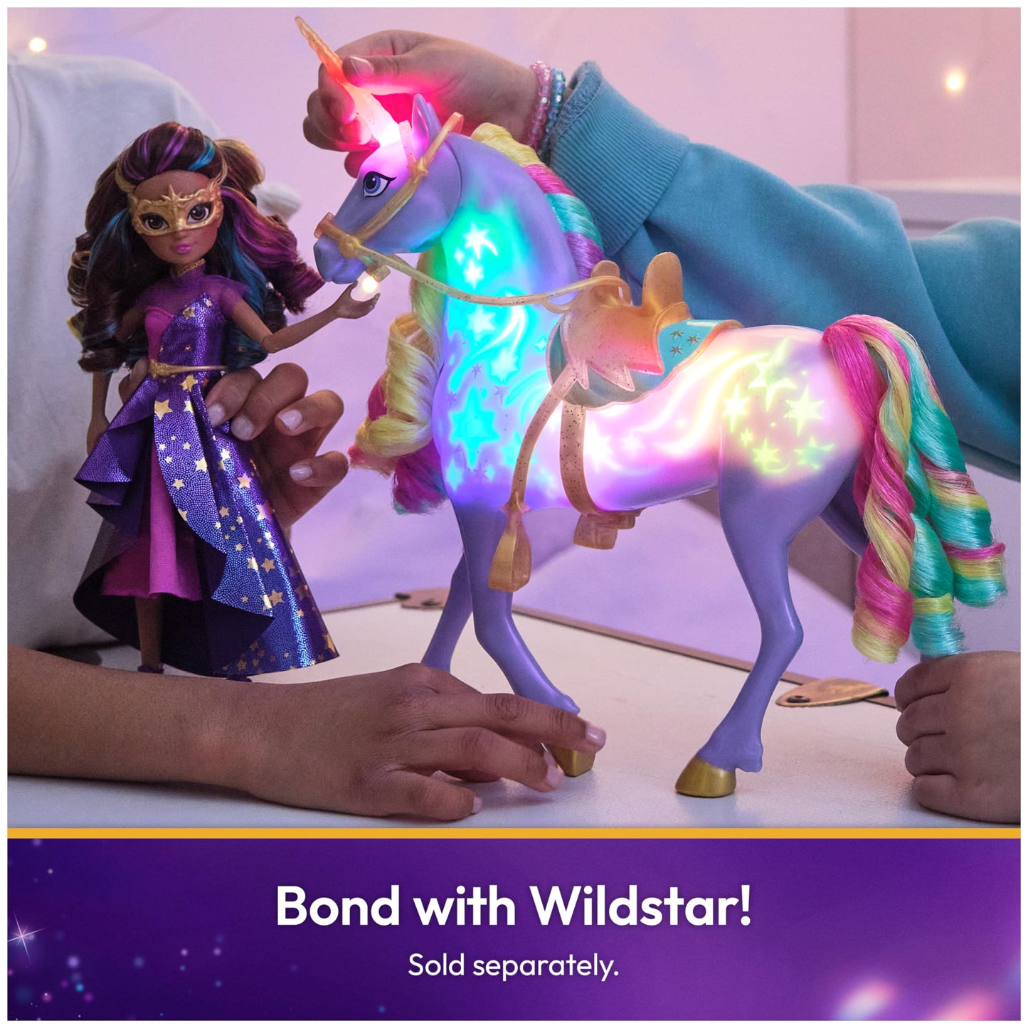 Unicorn Academy Rainbow Light-up Wildstar