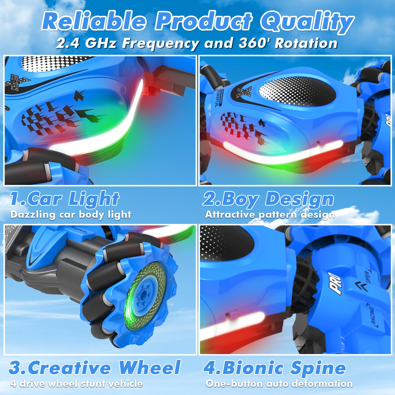 RC Car Stunt Toy